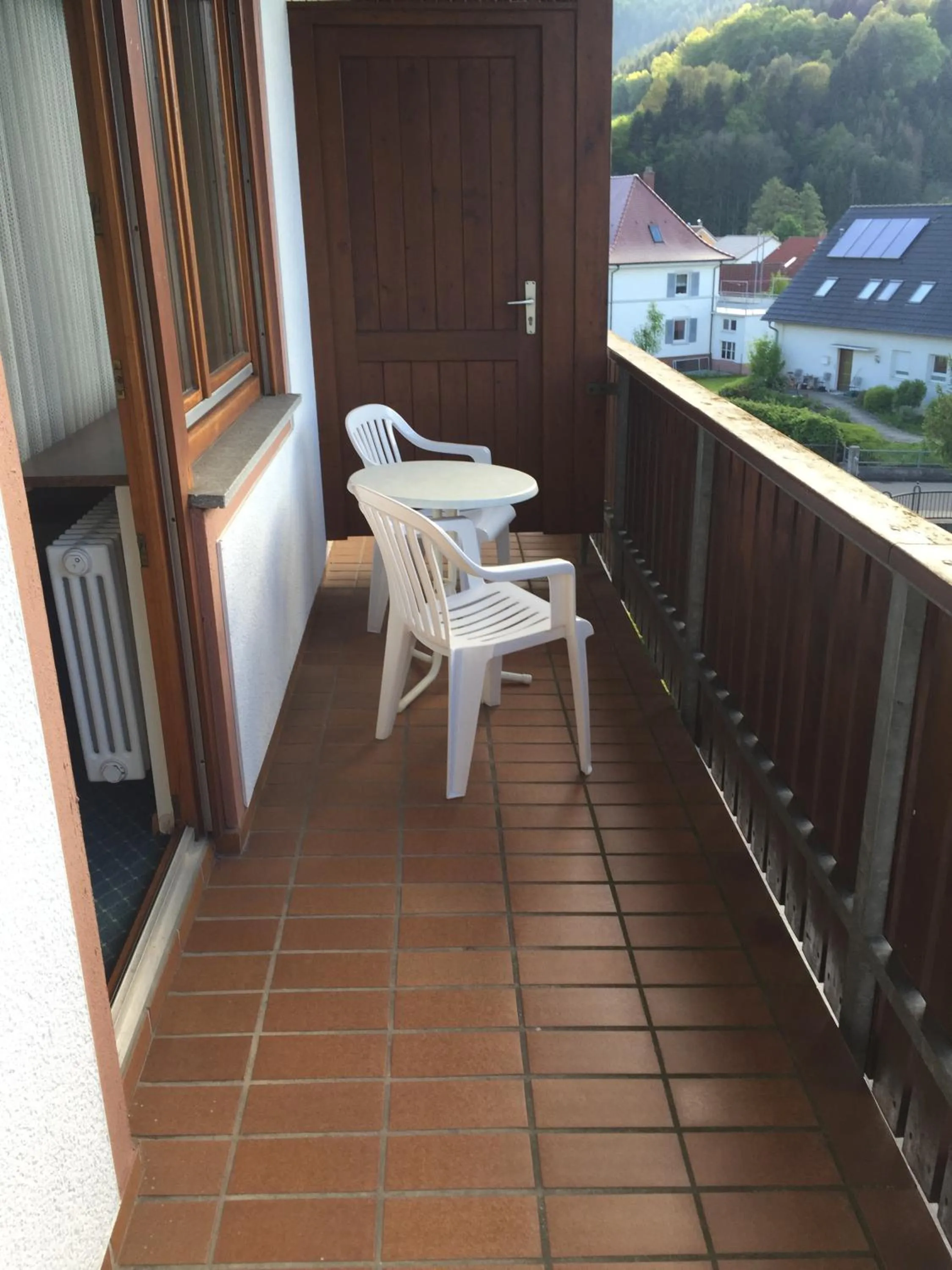 Balcony/Terrace in Hotel Garni Schmieder’s Ochsen
