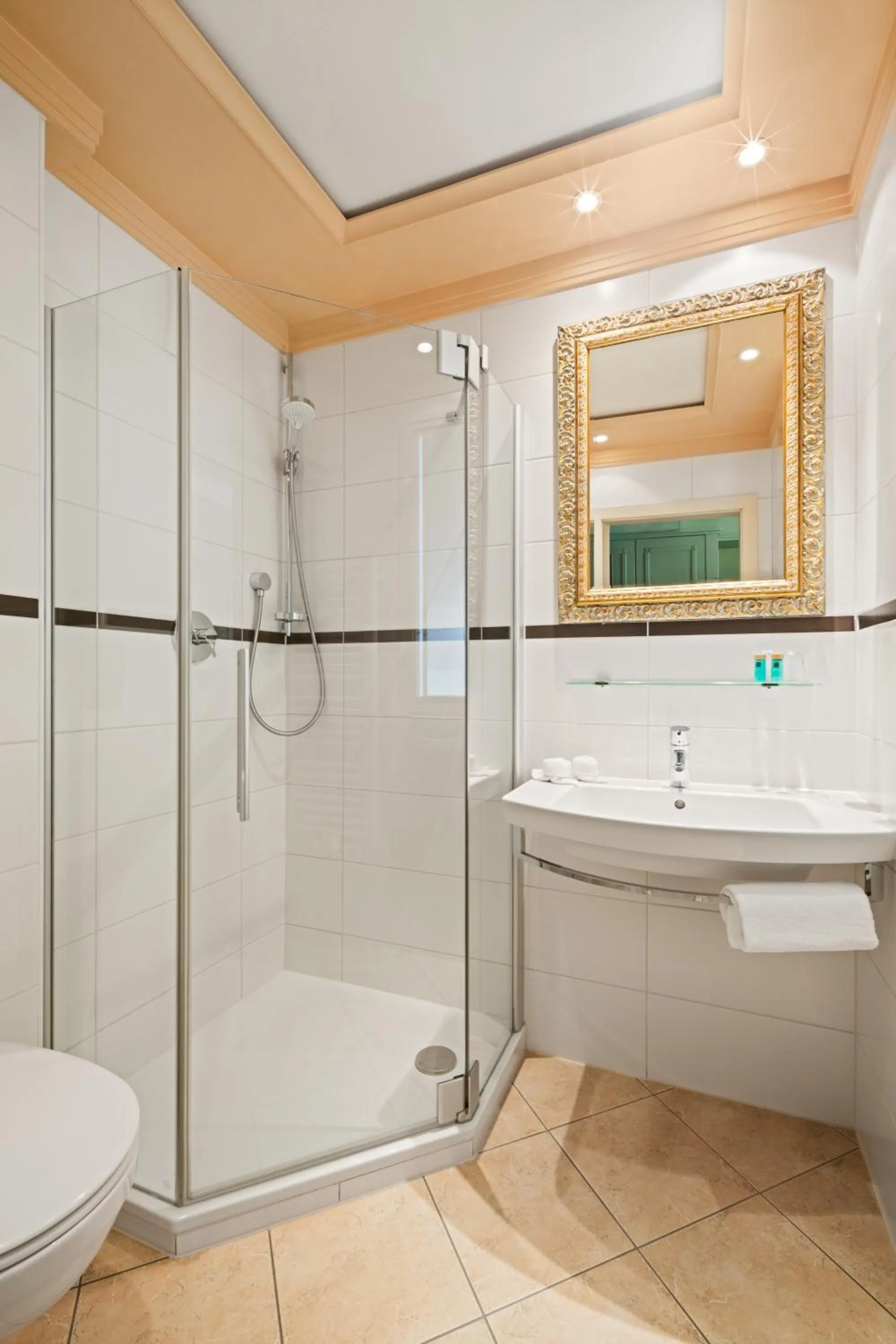 Bathroom in Hotel Dreiflüssehof