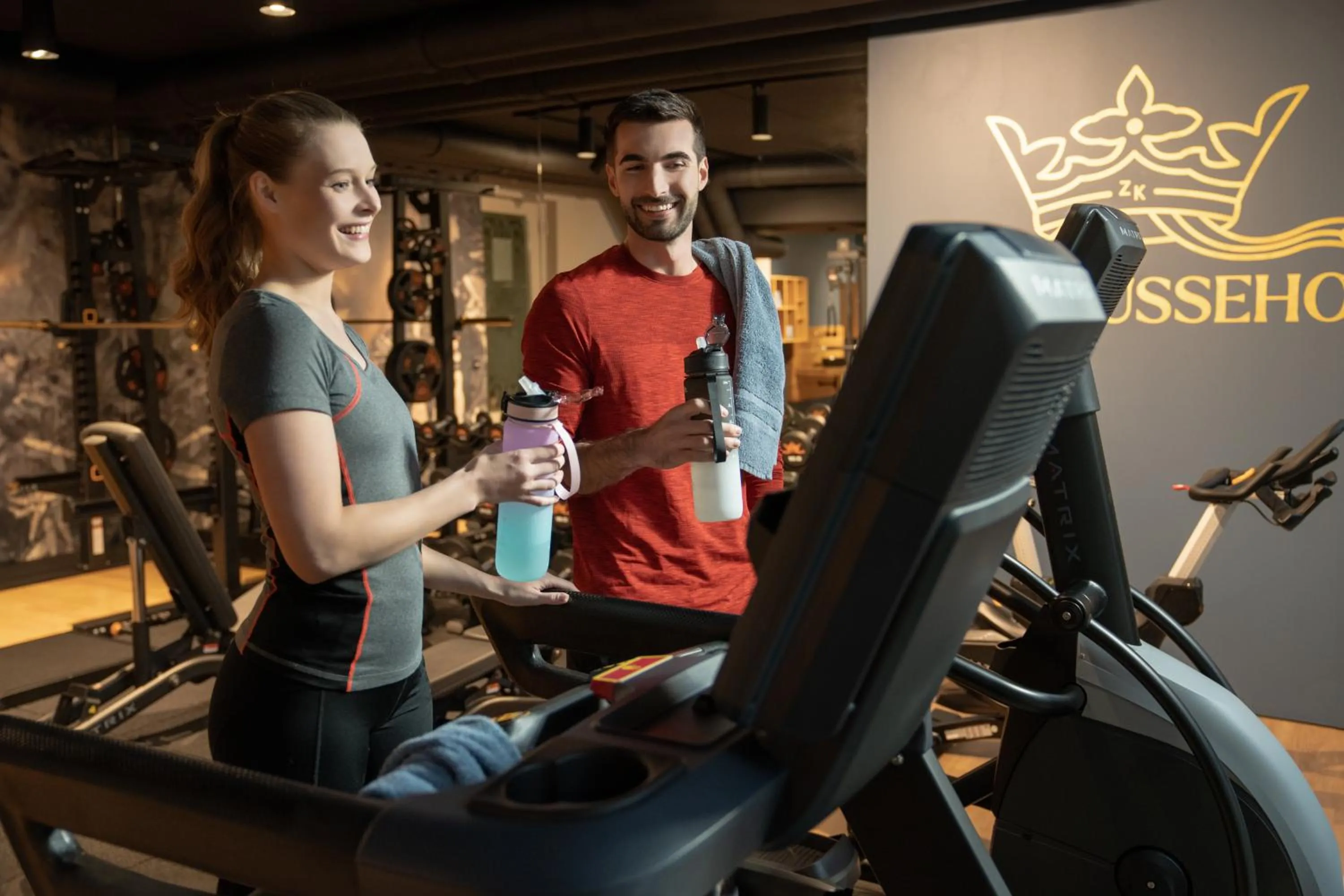 Fitness centre/facilities in Hotel Dreiflüssehof