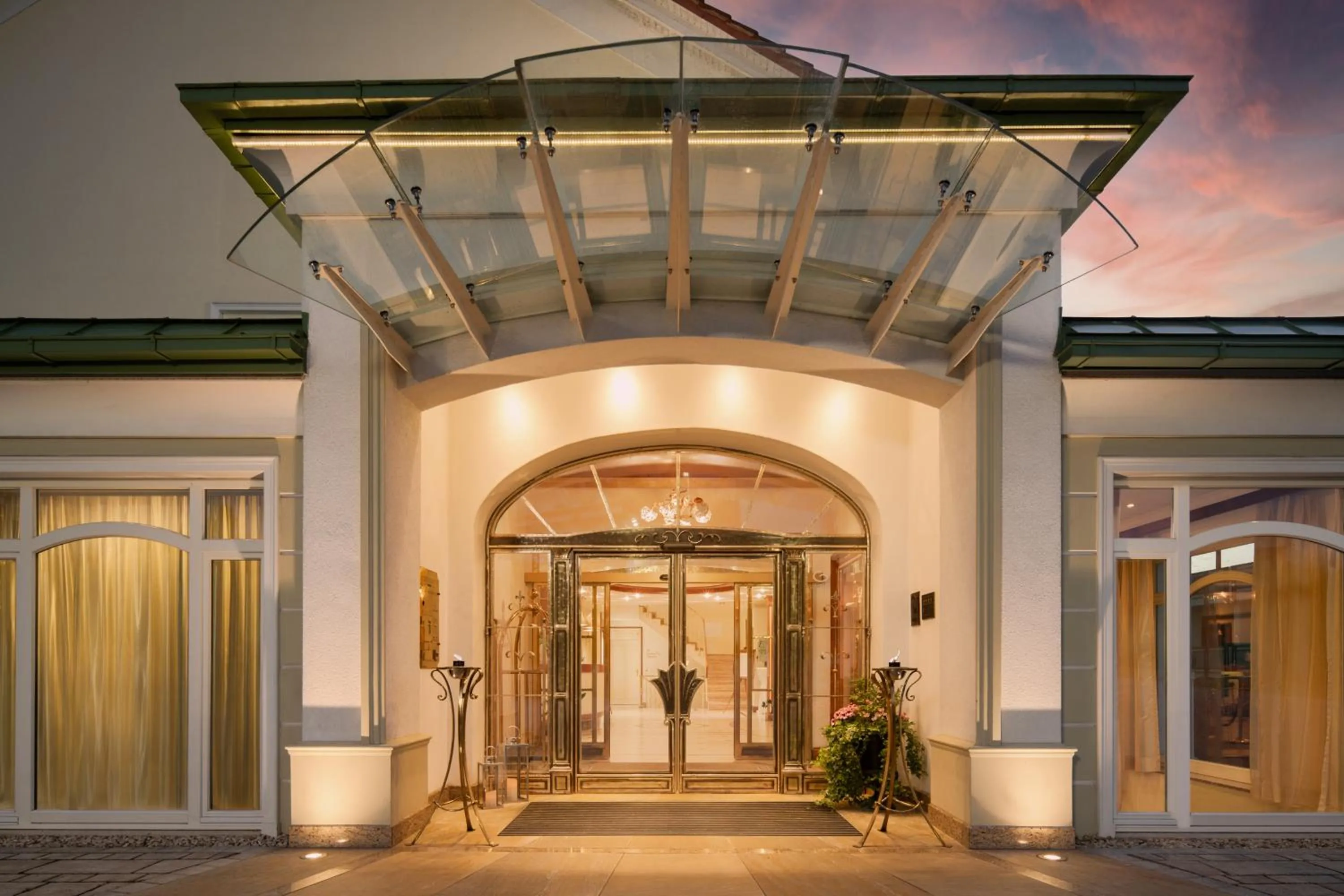 Property building in Hotel Dreiflüssehof