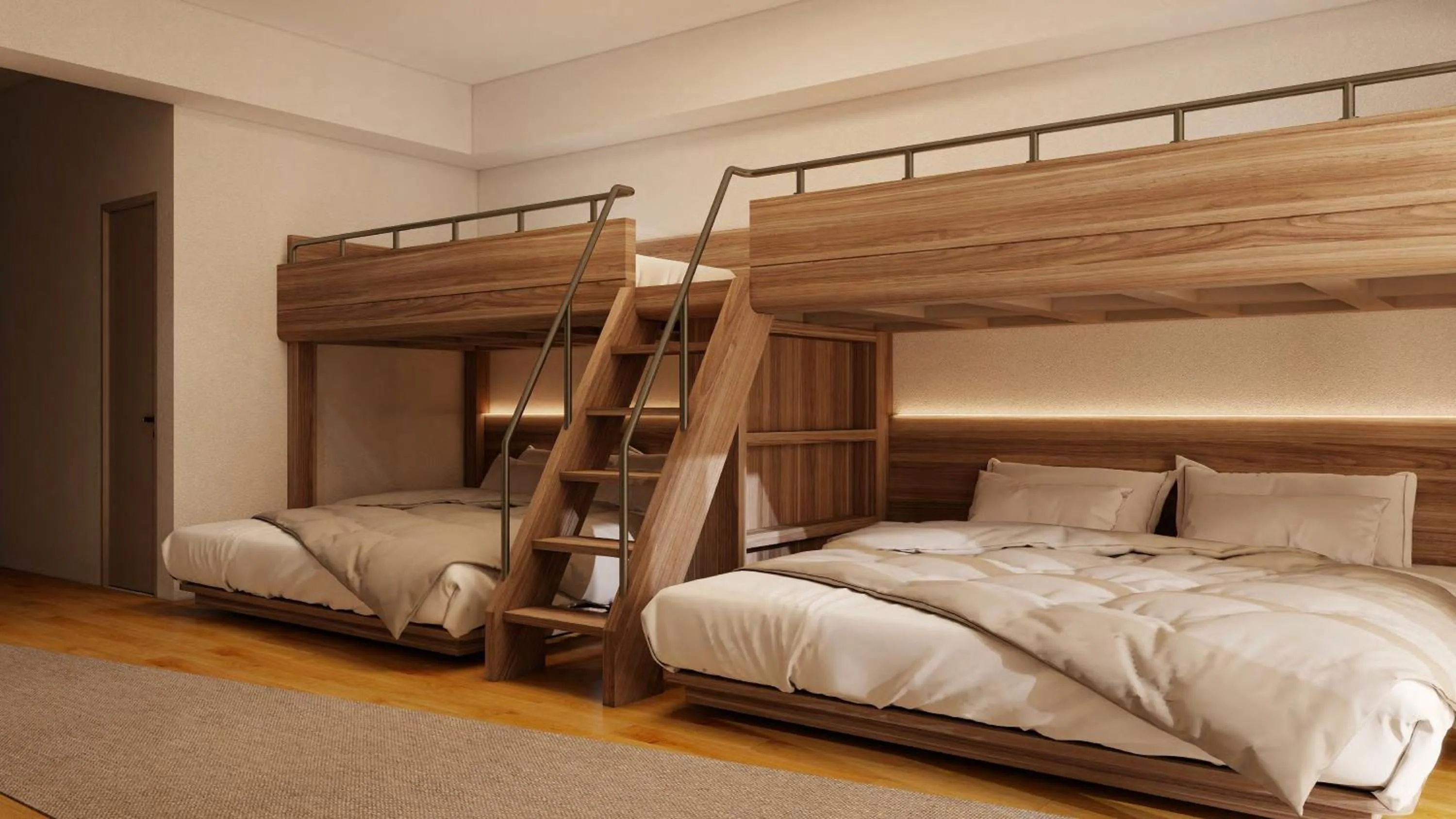 Photo of the whole room, Bed in Takuto Hotel Osaka Shinsaibashi