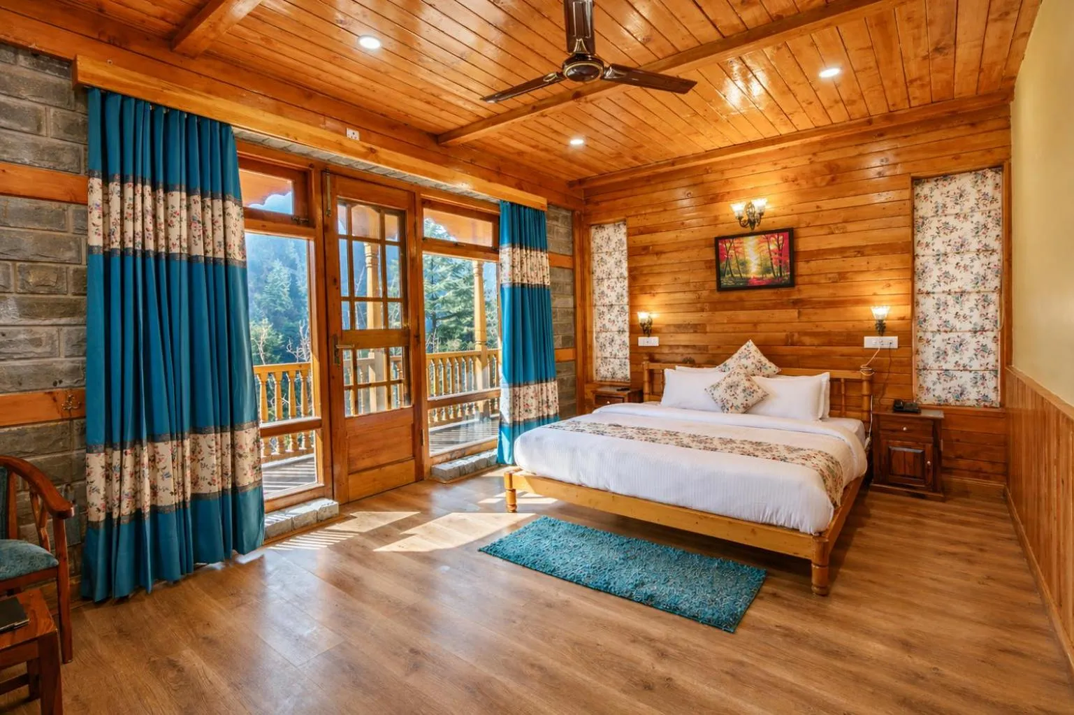 King Room with Garden View in 8fold by Larisa, Jibhi