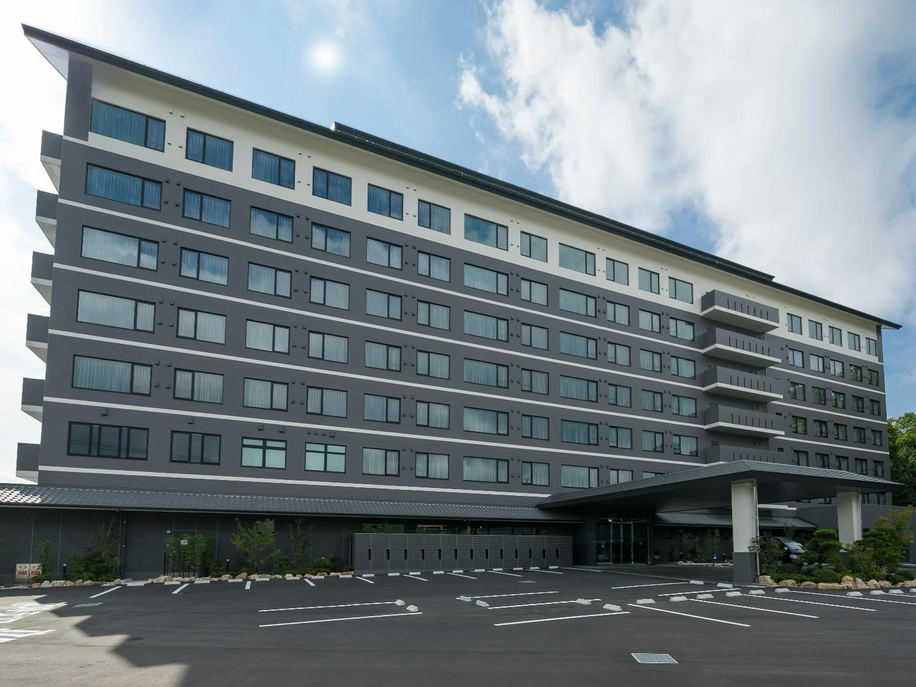 Property building in Grandvrio Hotel Miyajima Wakura - ROUTE INN HOTELS -