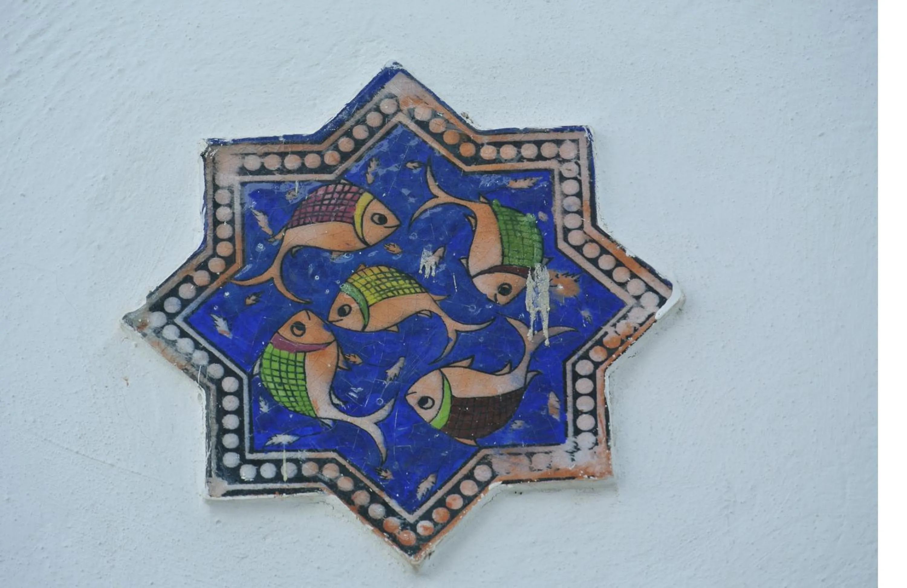 Decorative detail in Dar Ben Gacem