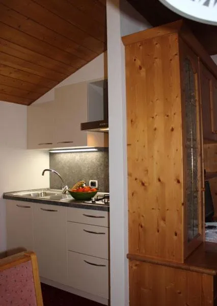 Kitchen or kitchenette in Residence Lastei