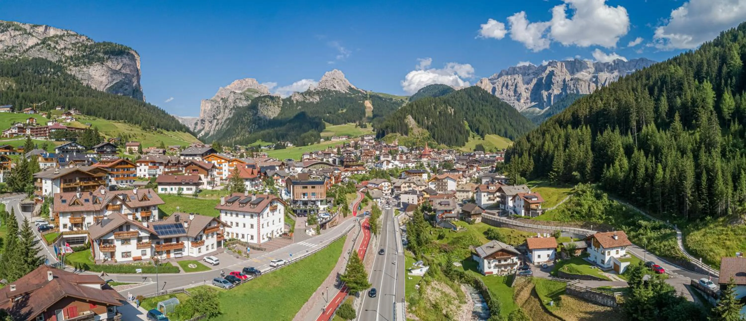 Bird's eye view in Apartments Restaurant Rusctlea