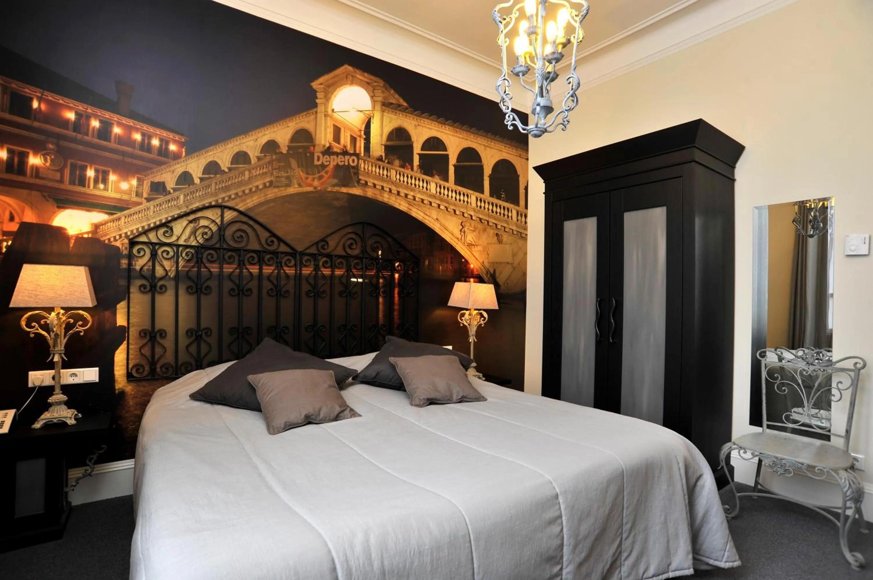 Bedroom, Bed in Villa Rubenshof