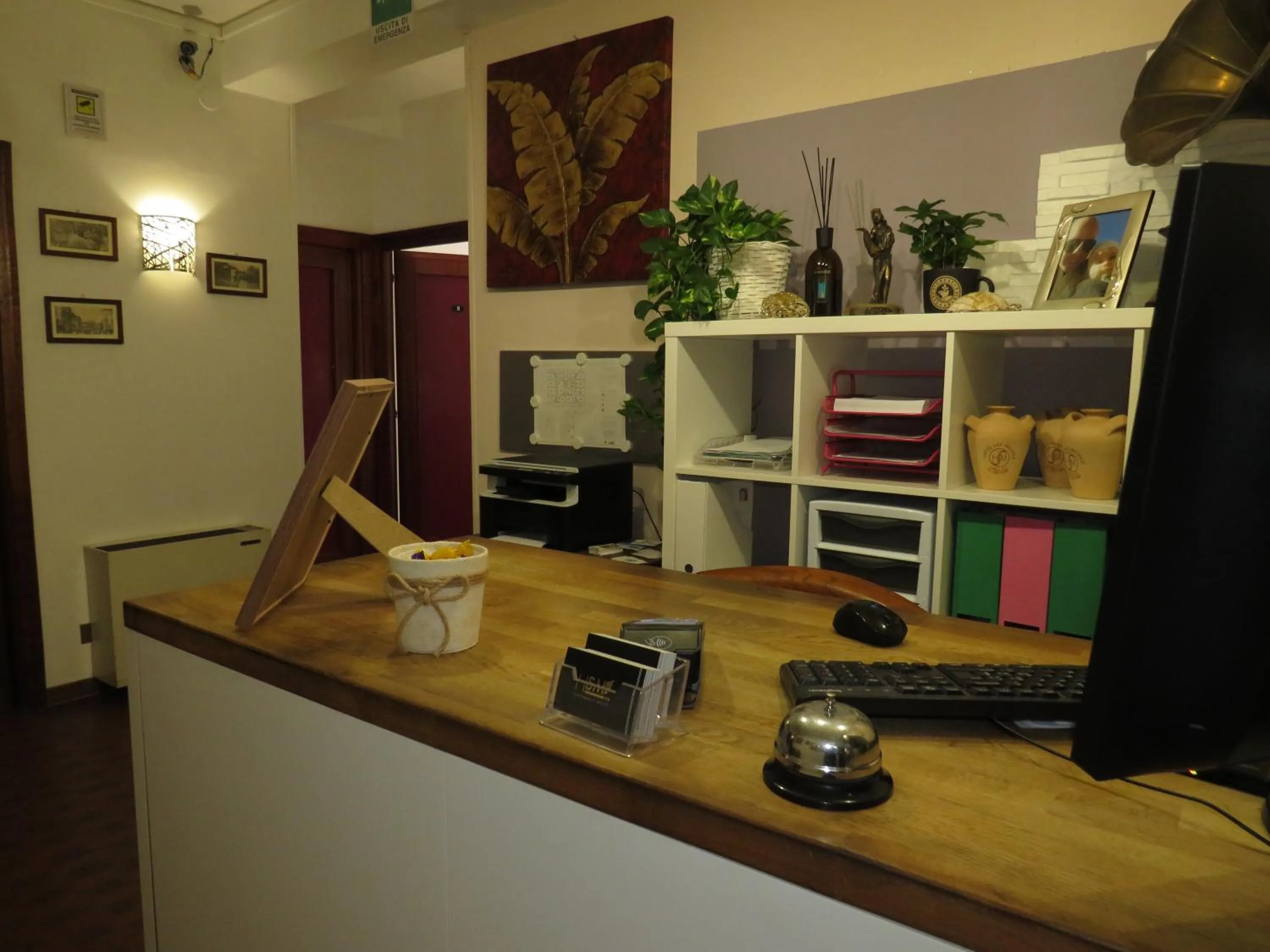 Lobby or reception in Hotel San Michele