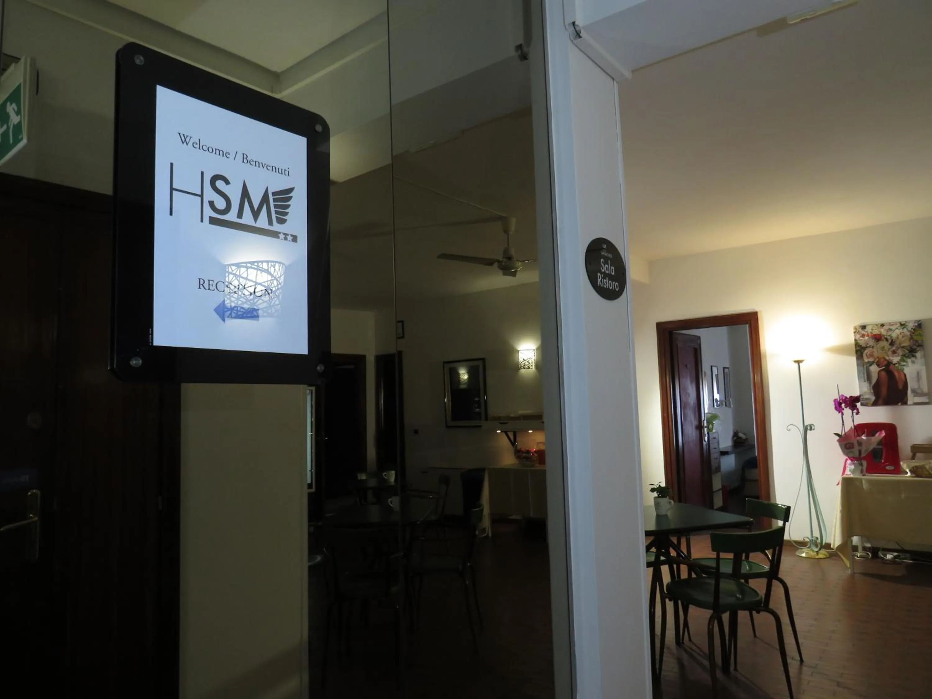 Logo/Certificate/Sign in Hotel San Michele