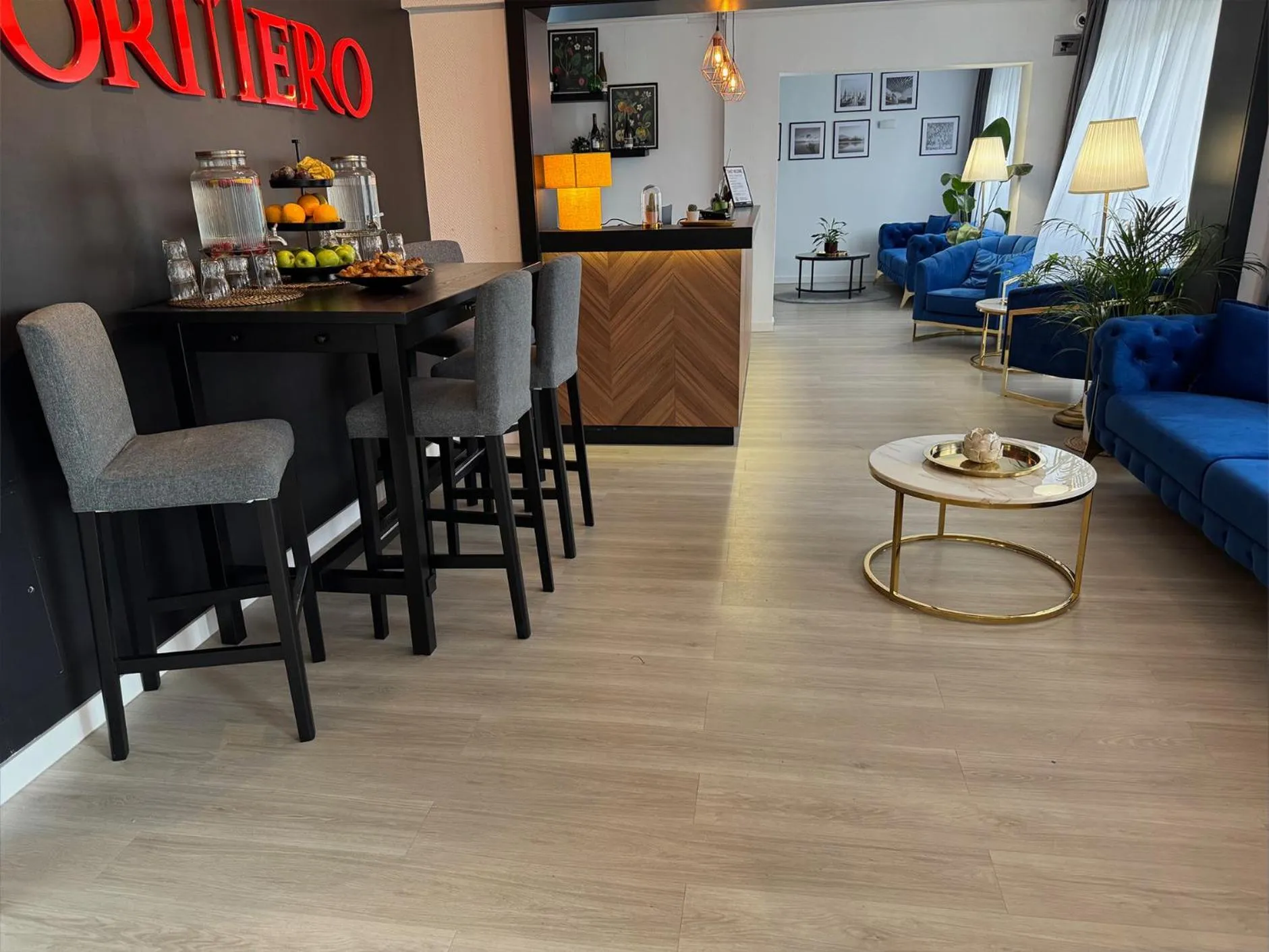 Lobby or reception in DORMERO Hotel Weimar