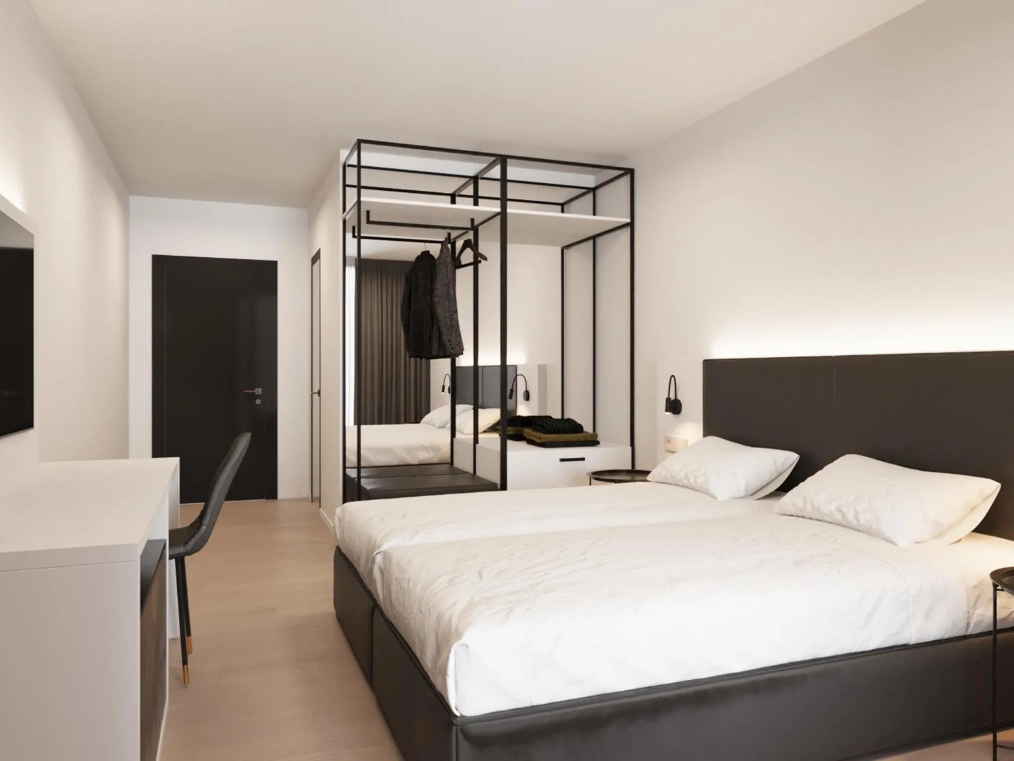 Photo of the whole room, Bed in Soibelmanns Hotel Weimar