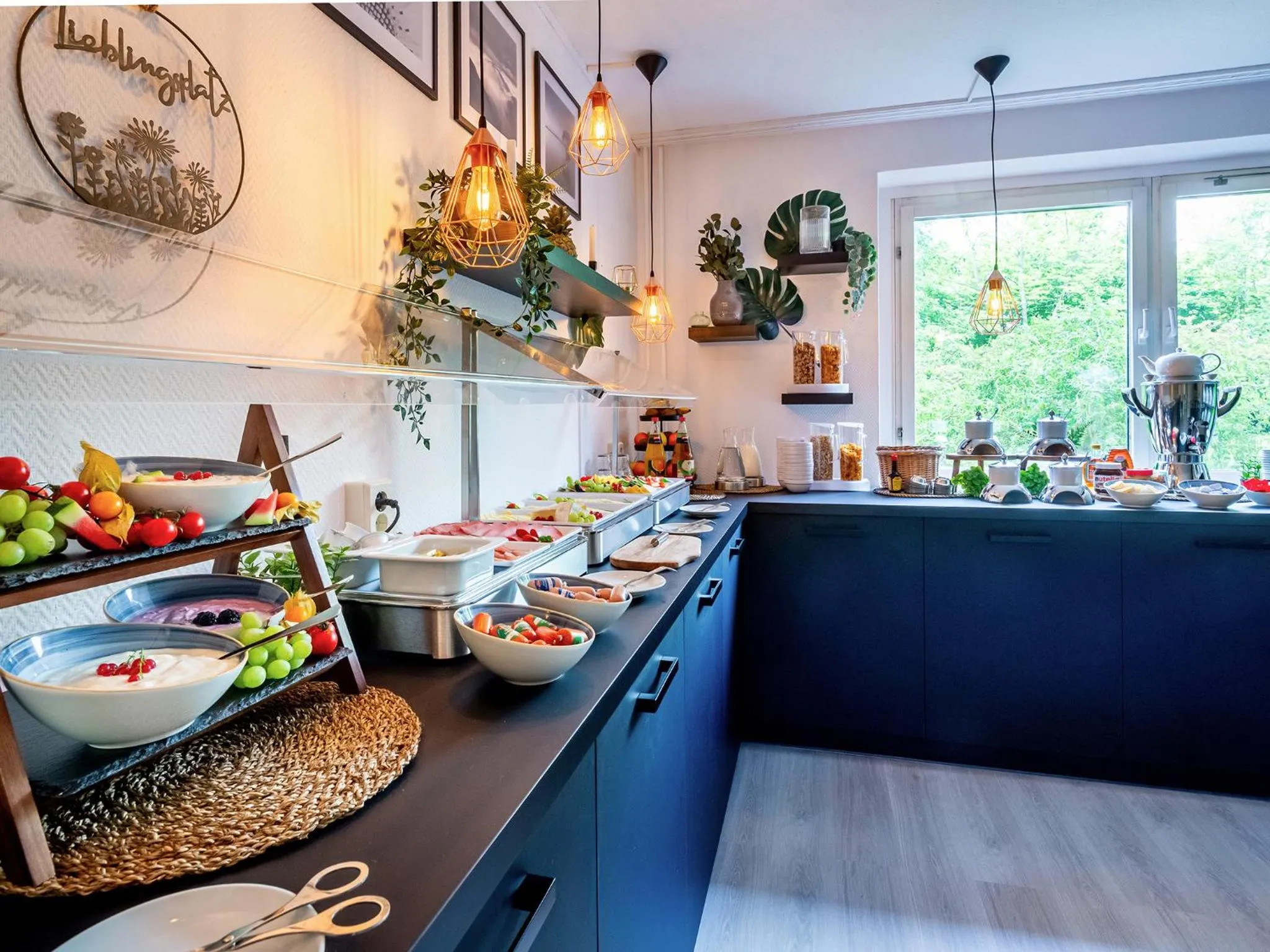 Buffet breakfast in DORMERO Hotel Weimar