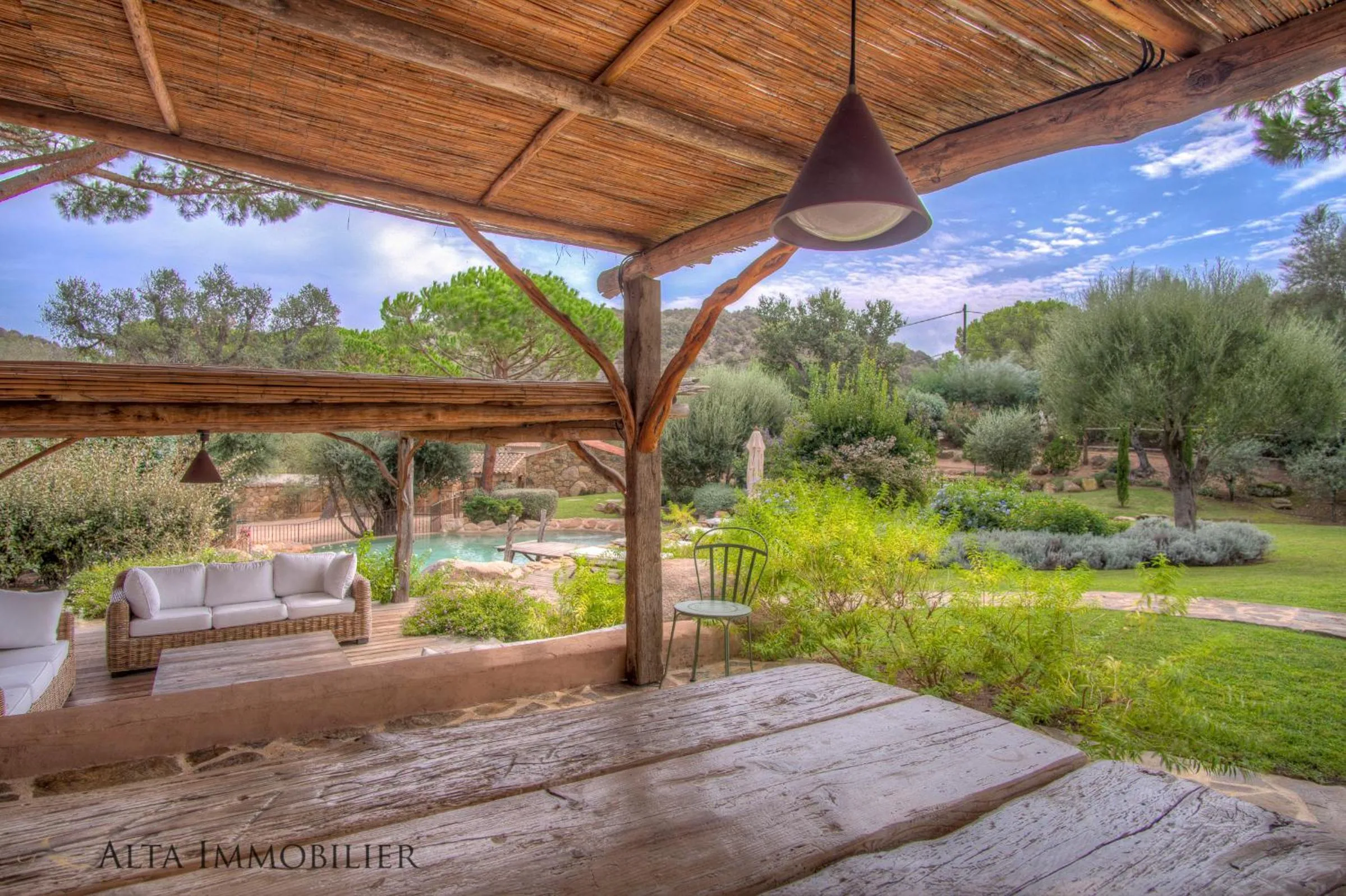 Garden in Villa Serenita Pallombaggia
