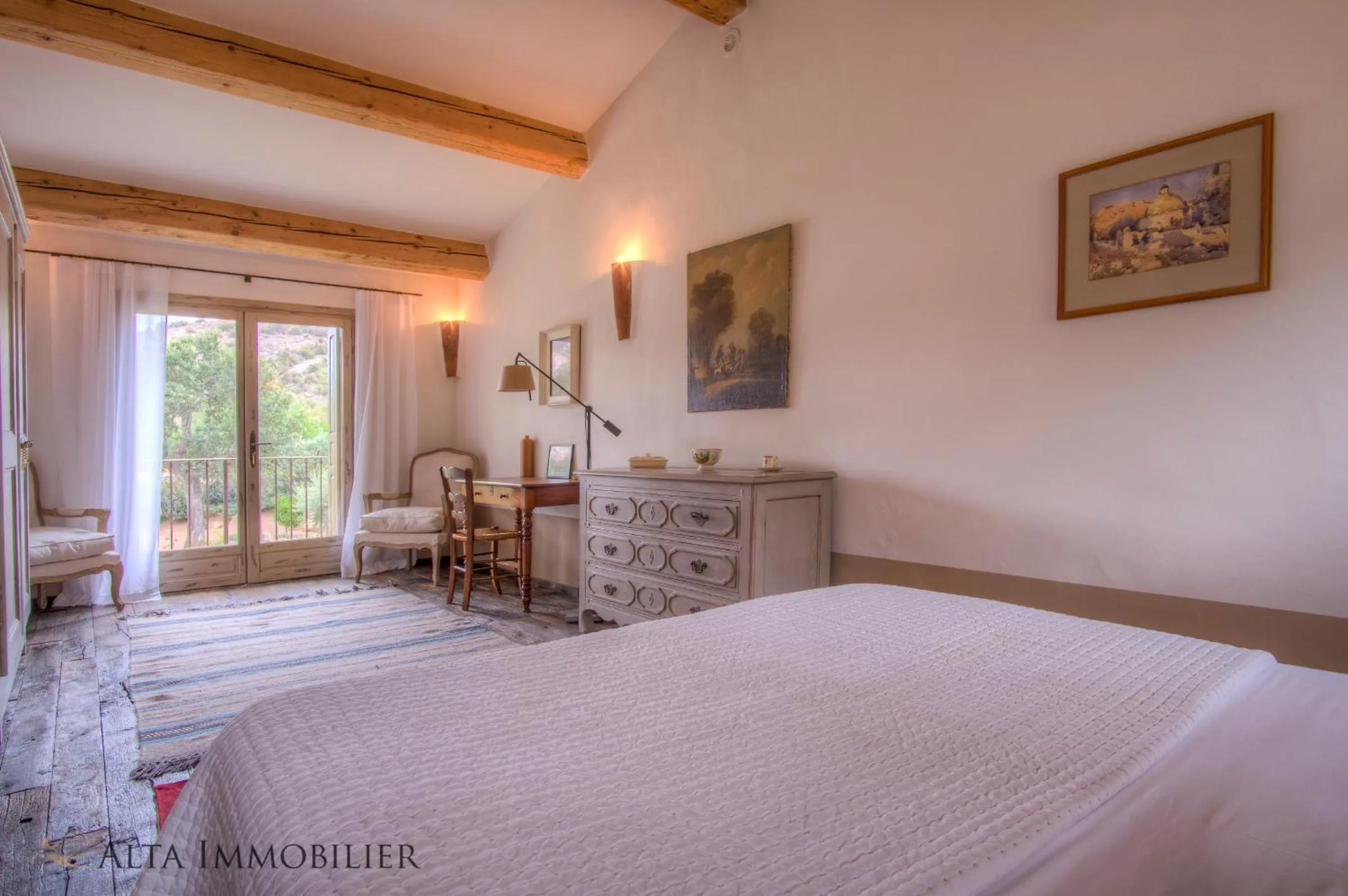 Bedroom, Bed in Villa Serenita Pallombaggia