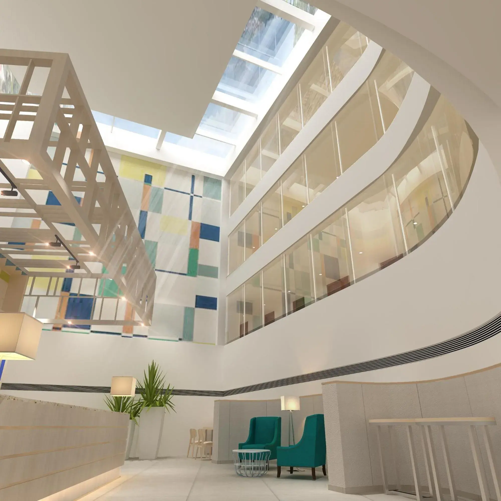 Lobby or reception in Holiday Inn Express & Suites Bengaluru Old Madras Road by IHG Lobby or reception in Holiday Inn Express & Suites Bengaluru Old Madras Road by IHG