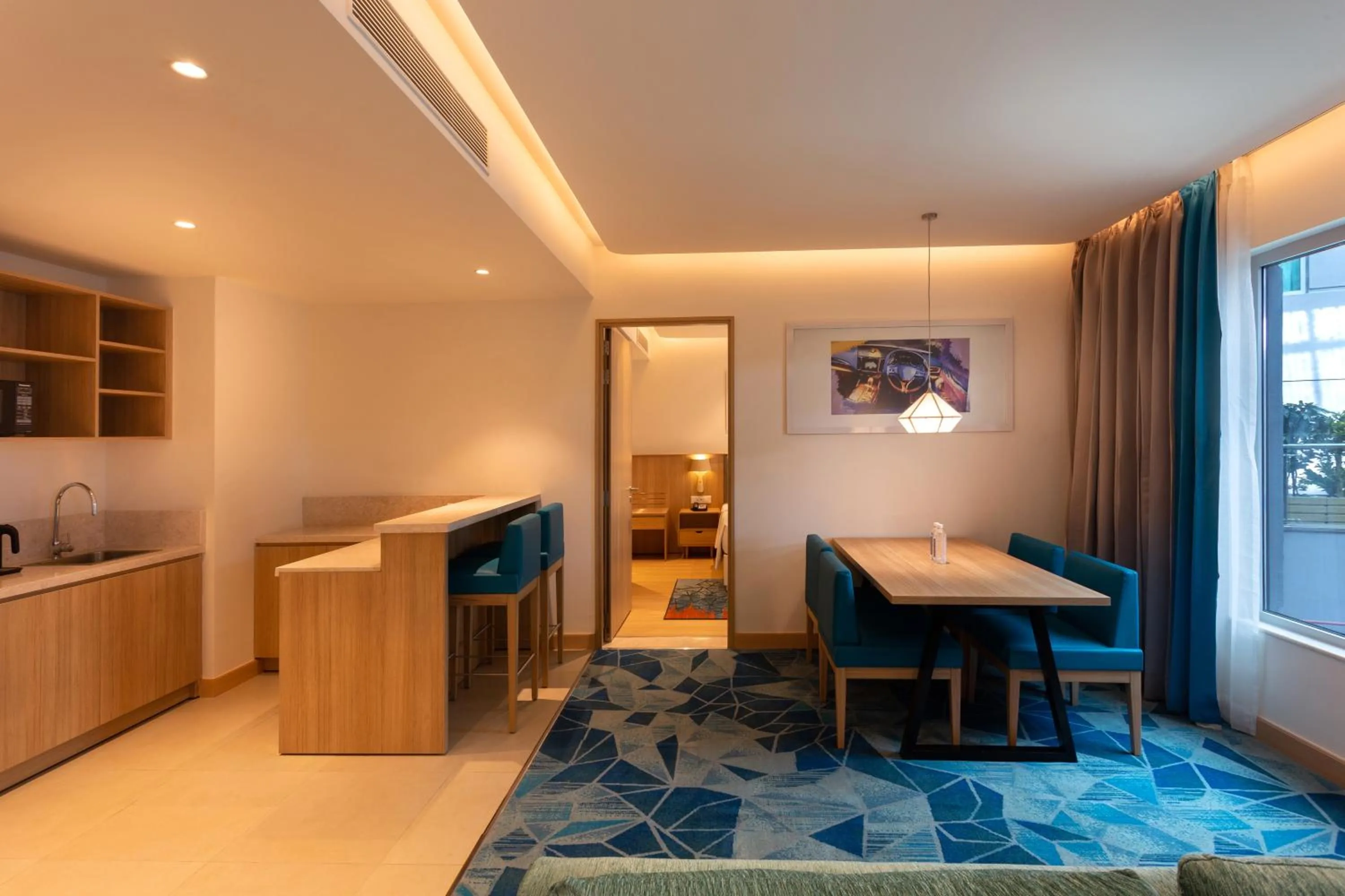 Kitchen or kitchenette in Holiday Inn Express & Suites Bengaluru Old Madras Road by IHG