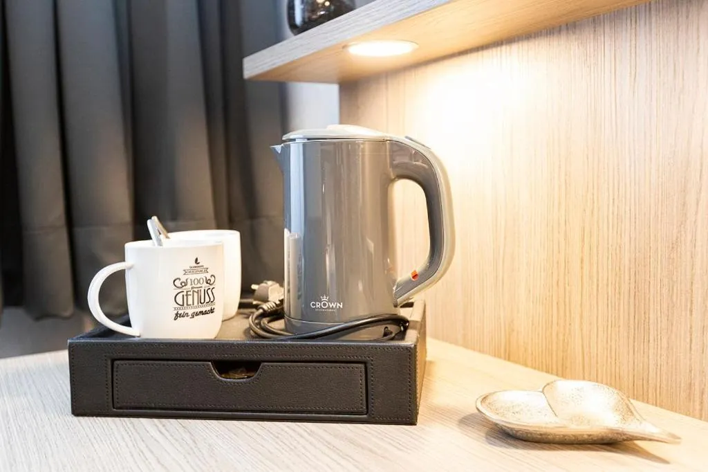 Coffee/tea facilities in Hotel-Restaurant Fück