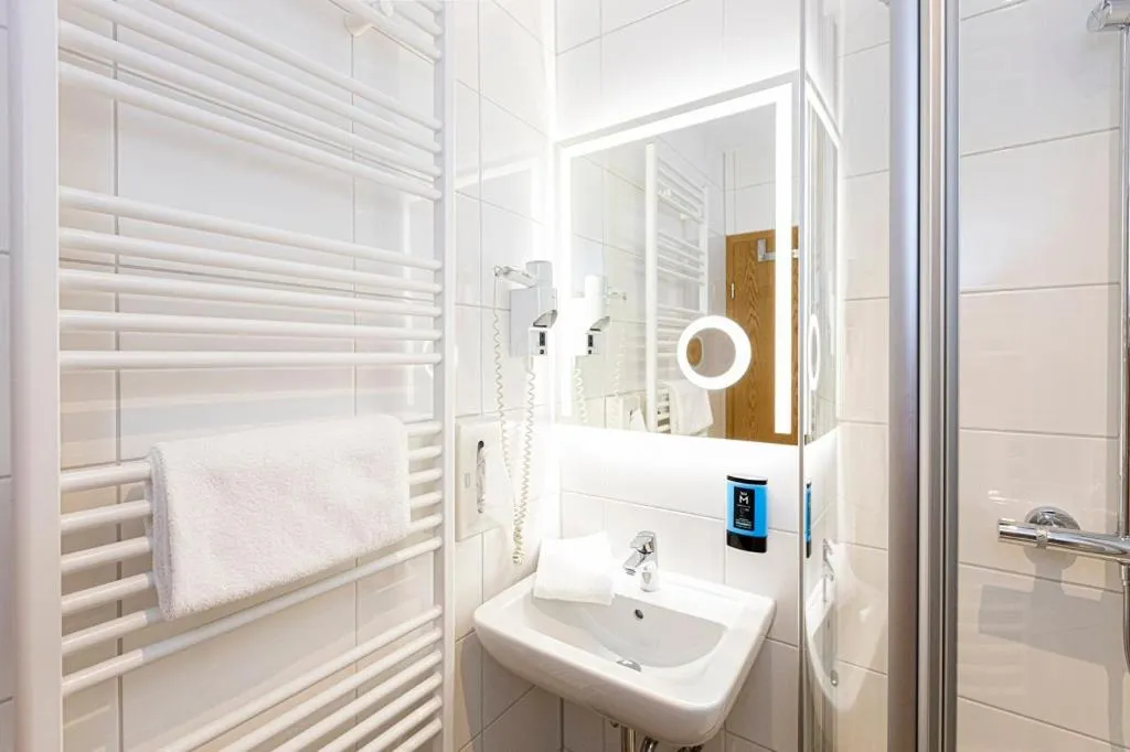 Bathroom in Hotel-Restaurant Fück