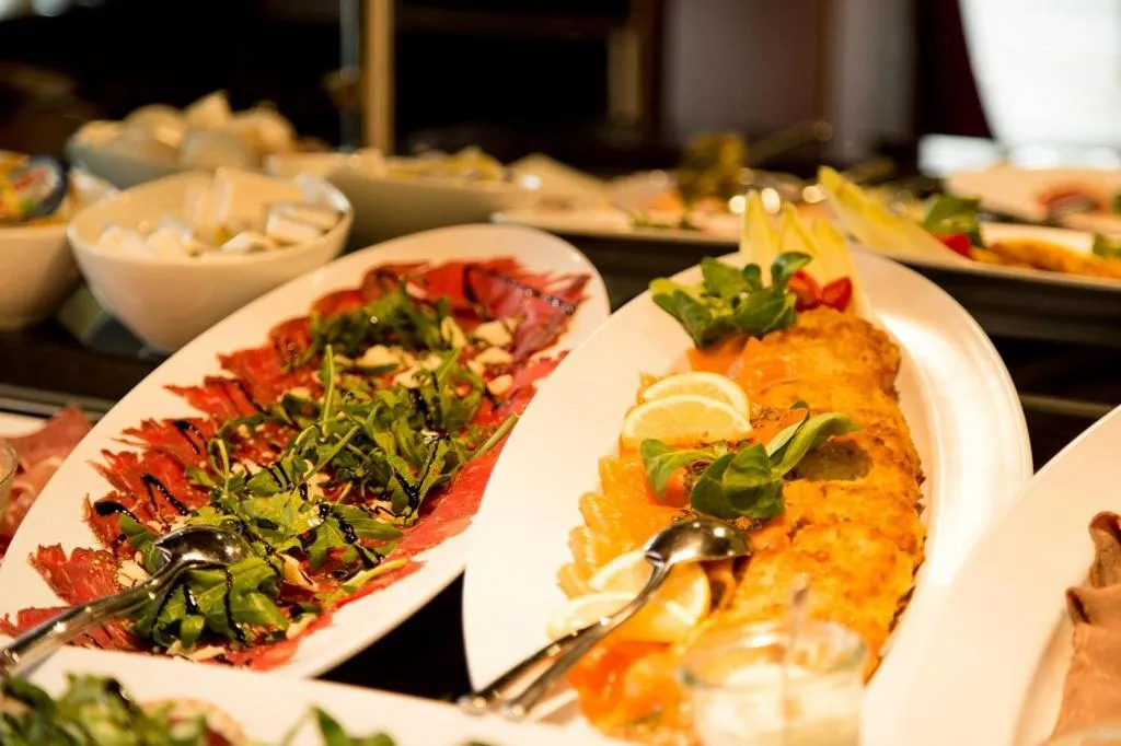 Food and drinks in Hotel-Restaurant Fück