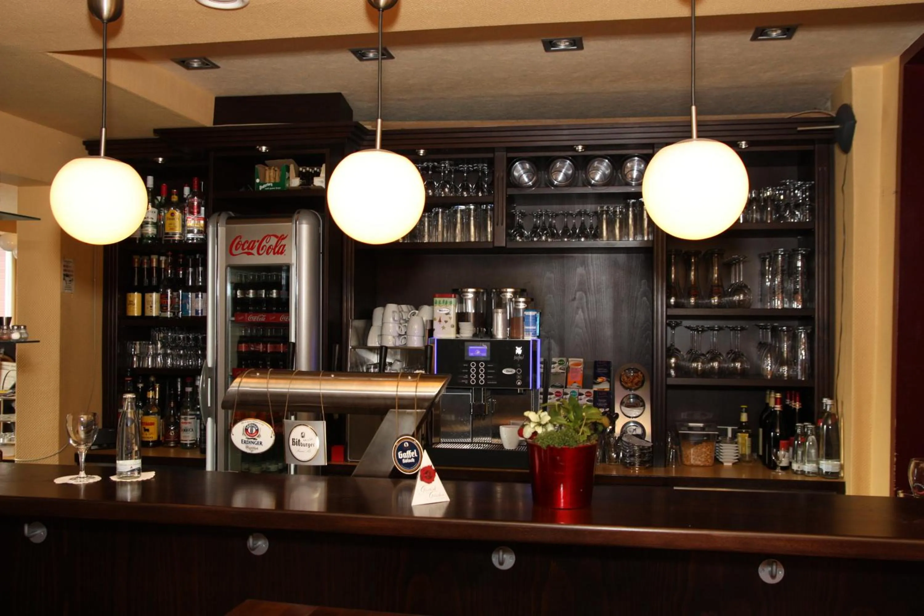 Lounge or bar in Hotel-Restaurant Fück