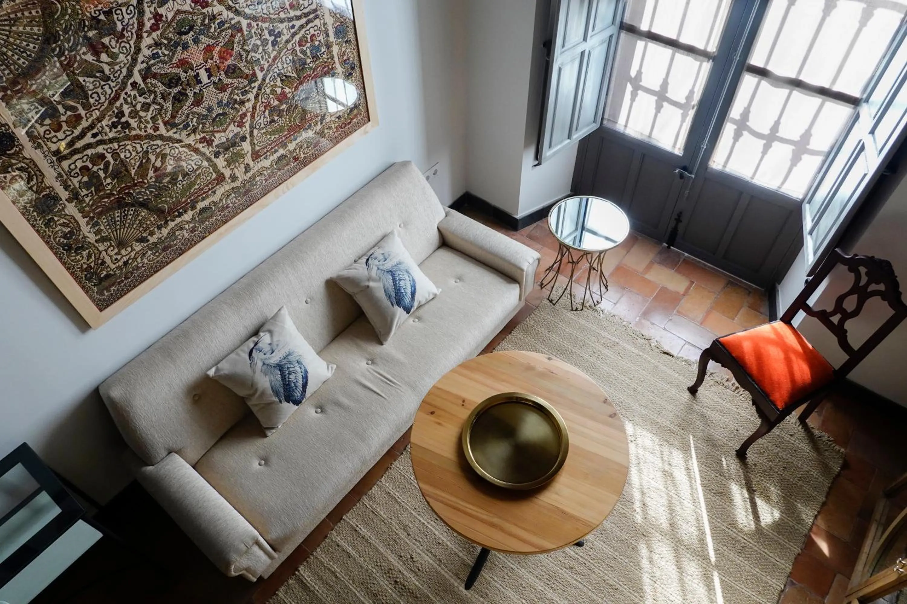 Living room in Hospederia Santa Clara