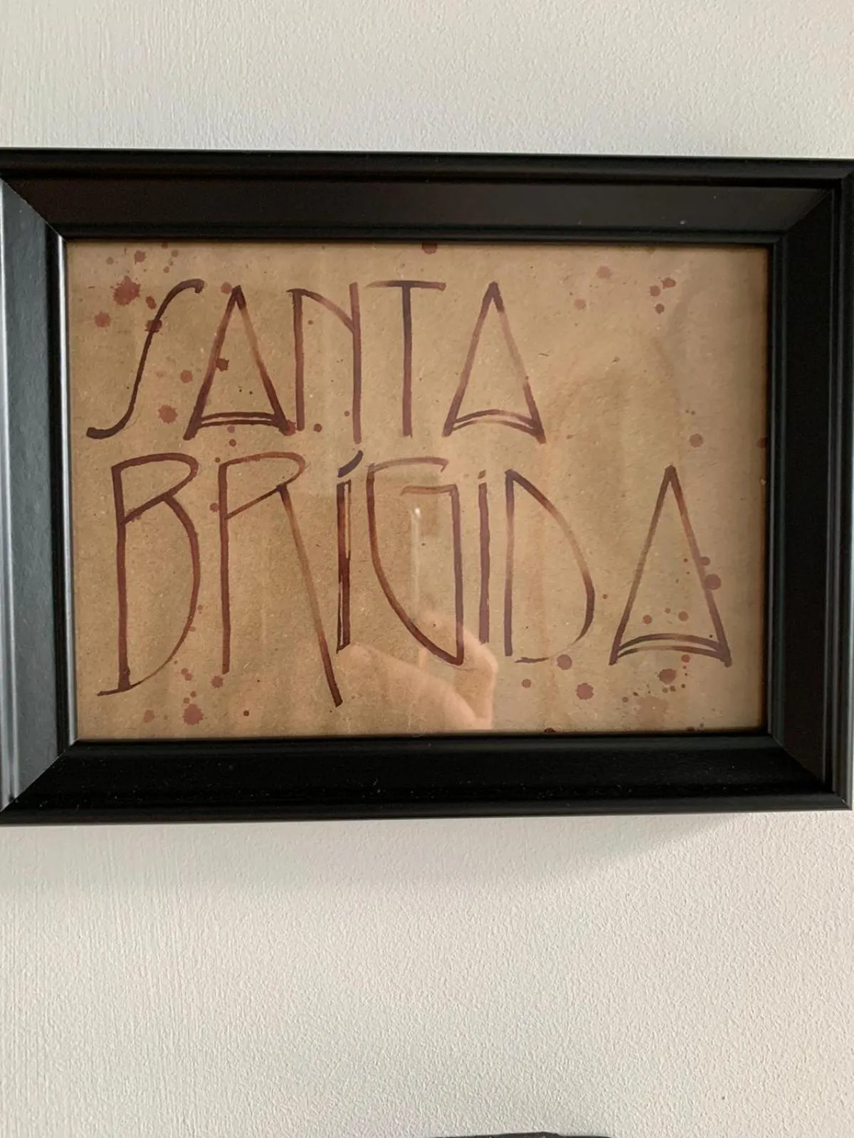 Logo/Certificate/Sign in Hospederia Santa Clara