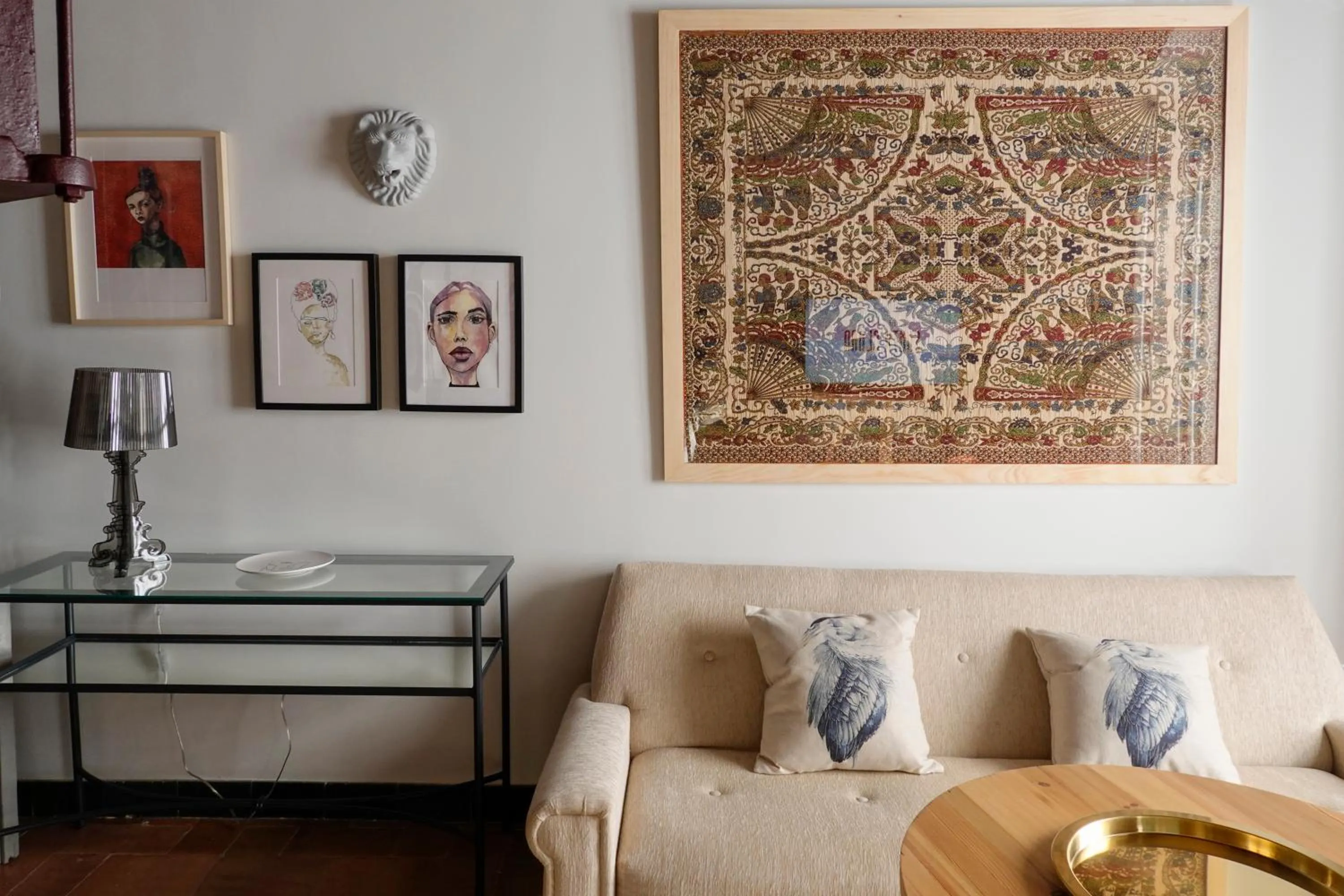 Seating area in Hospederia Santa Clara