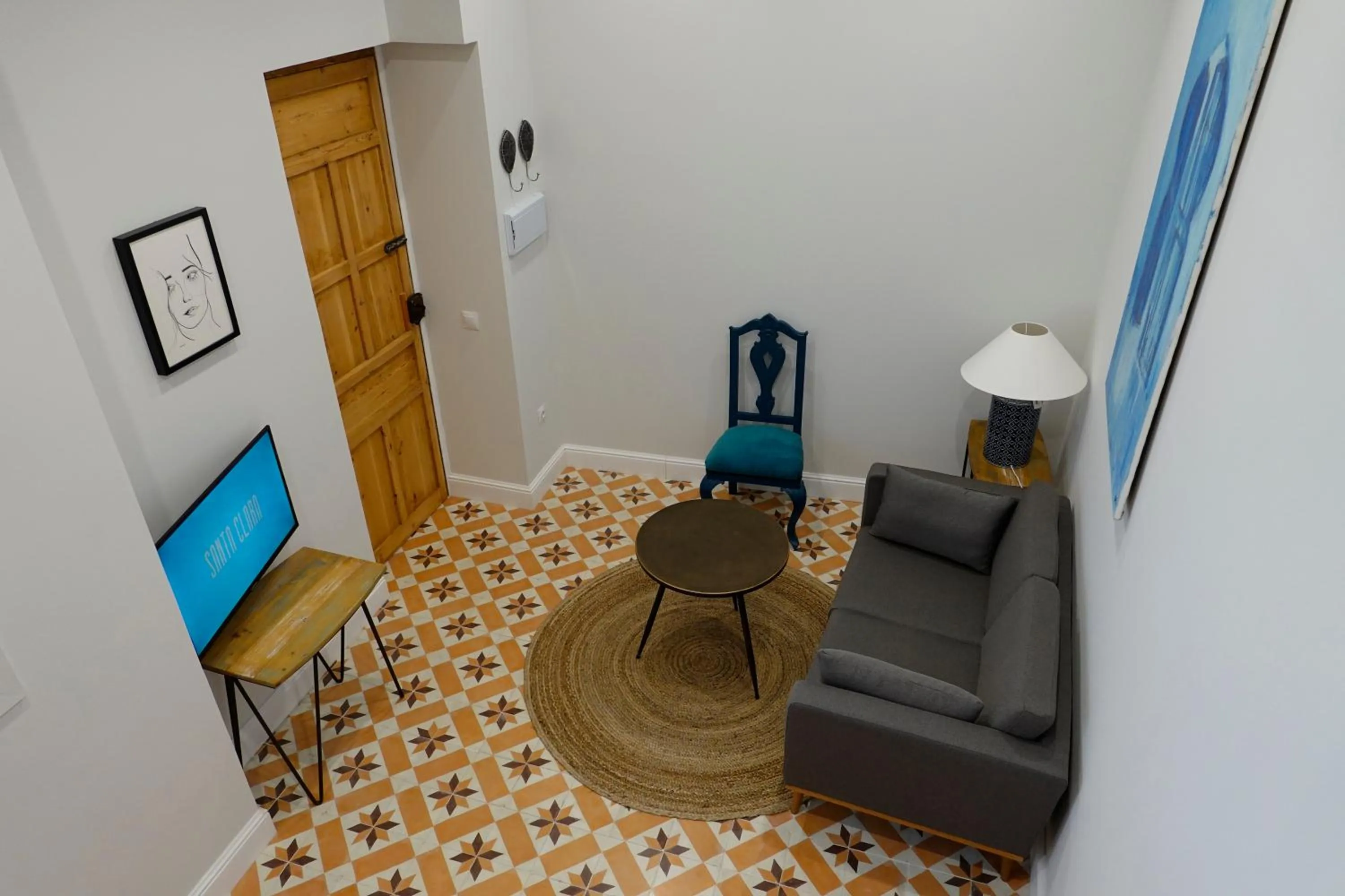 Seating area in Hospederia Santa Clara