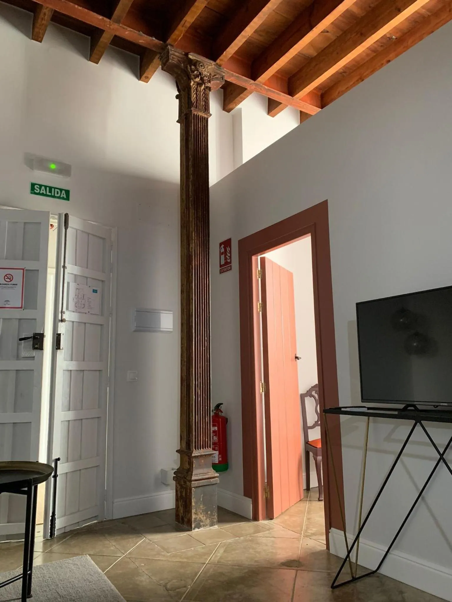 Living room in Hospederia Santa Clara