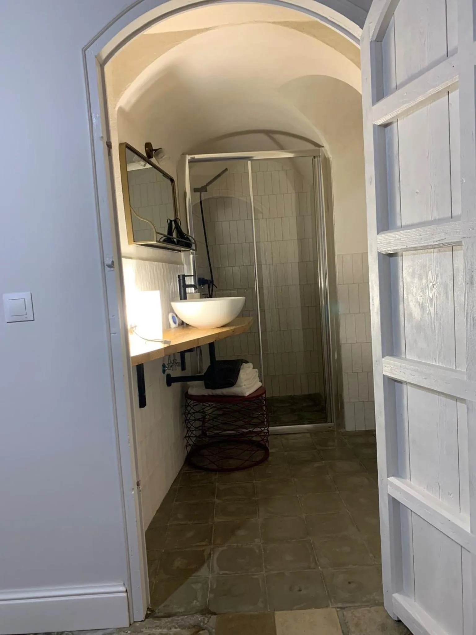 Bathroom in Hospederia Santa Clara