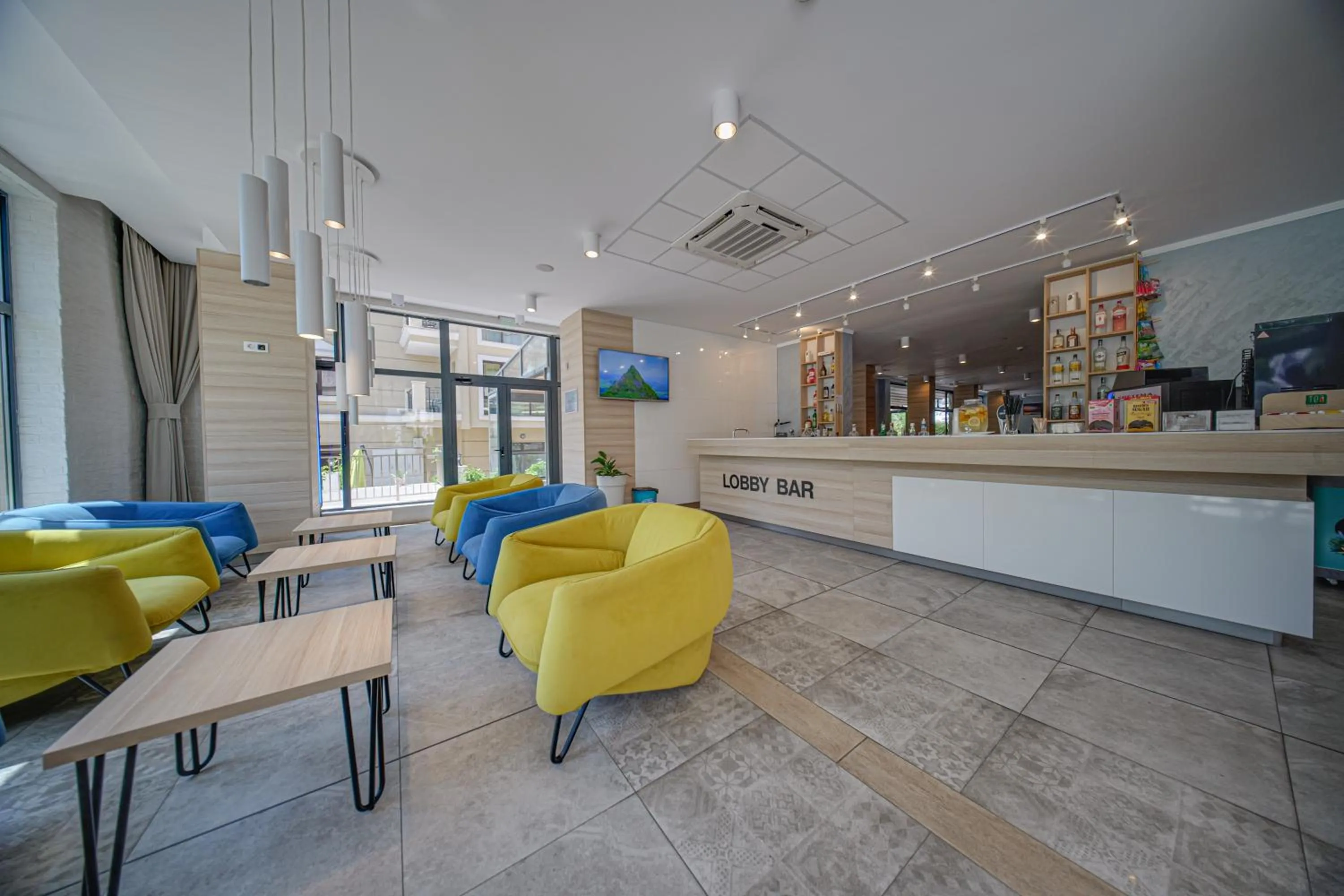 Lounge or bar in Cinema Hotel