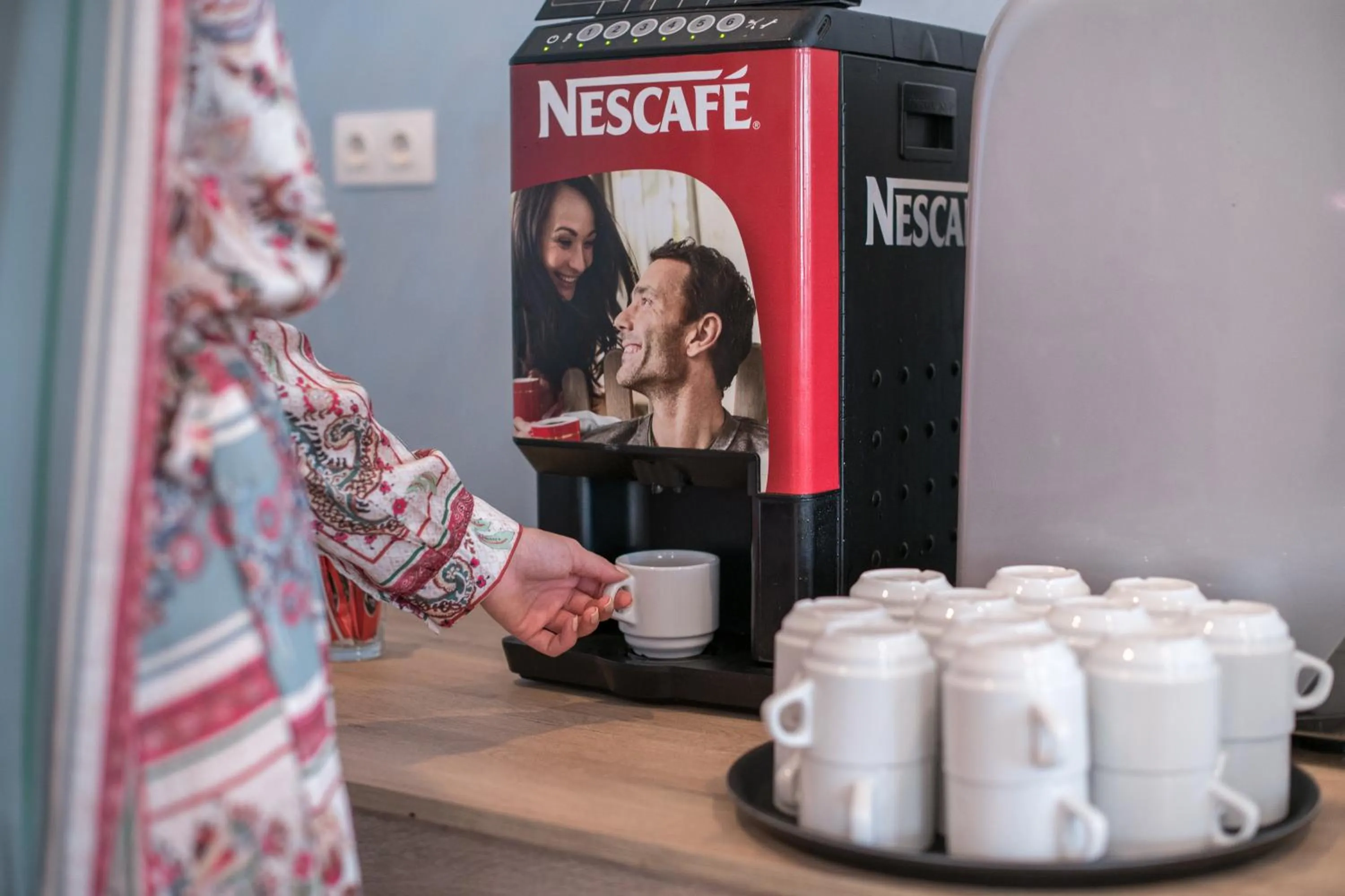 Buffet breakfast in Cinema Hotel