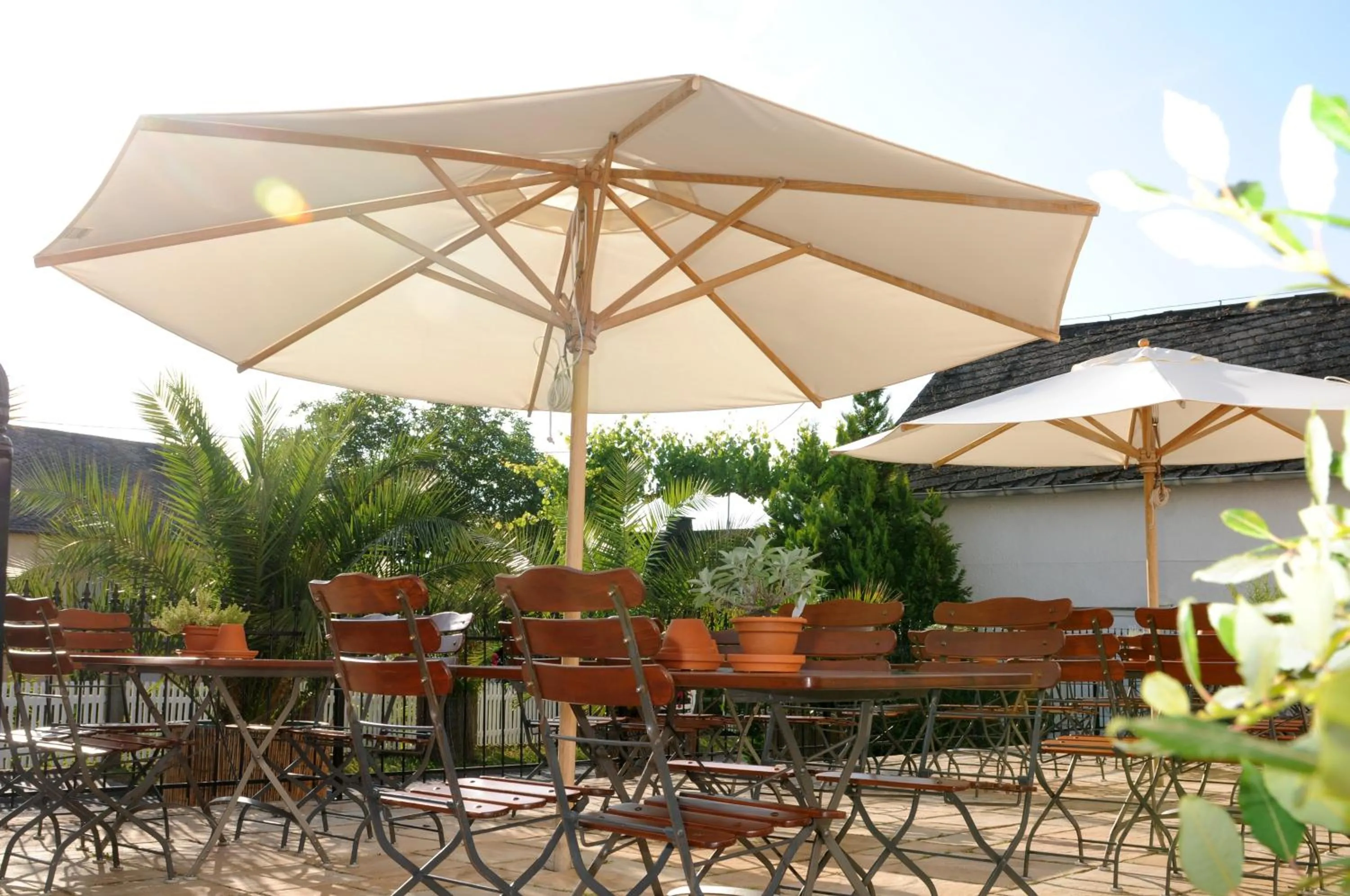 Balcony/Terrace in Gasthaus Weingut Stahl