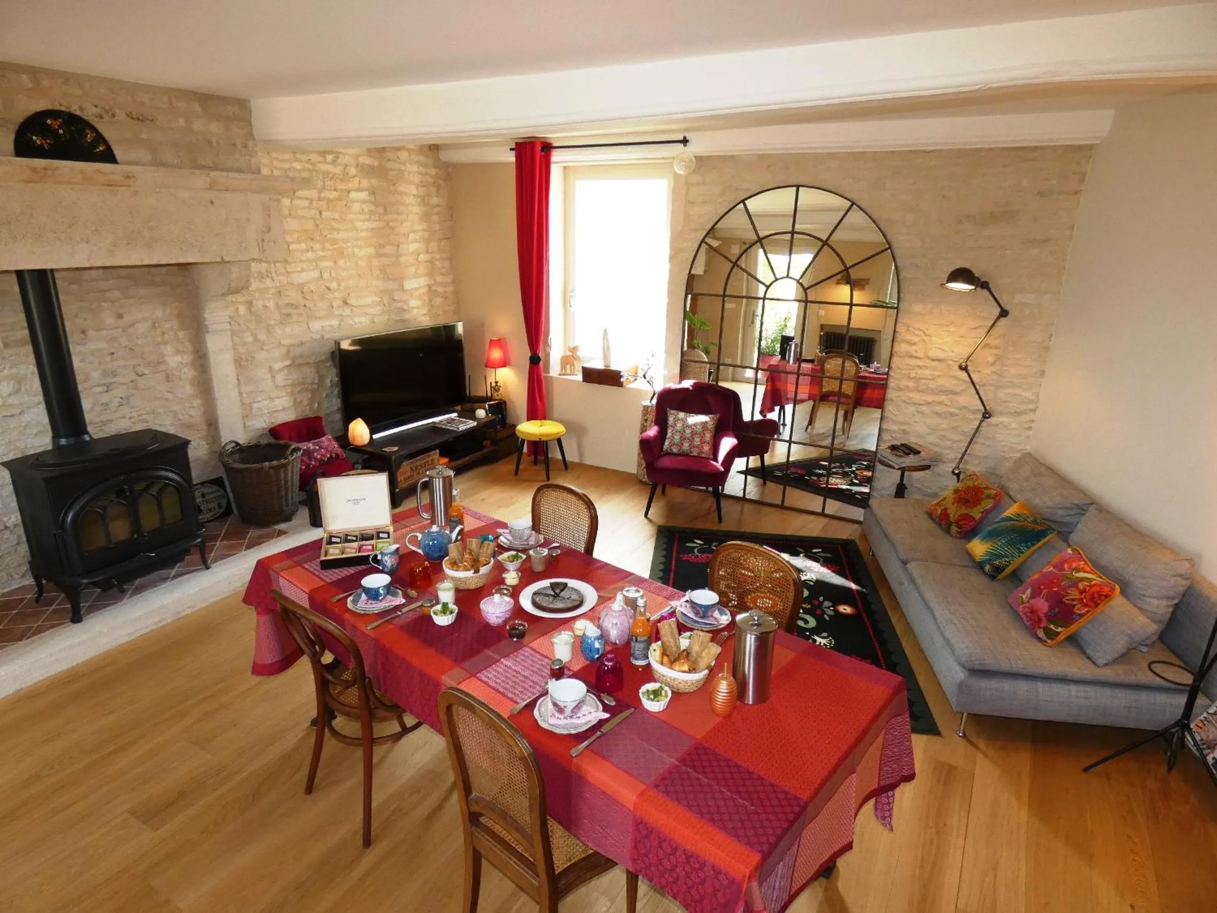 Seating area in Le Clos De Quintaine Chambres d'Hôtes