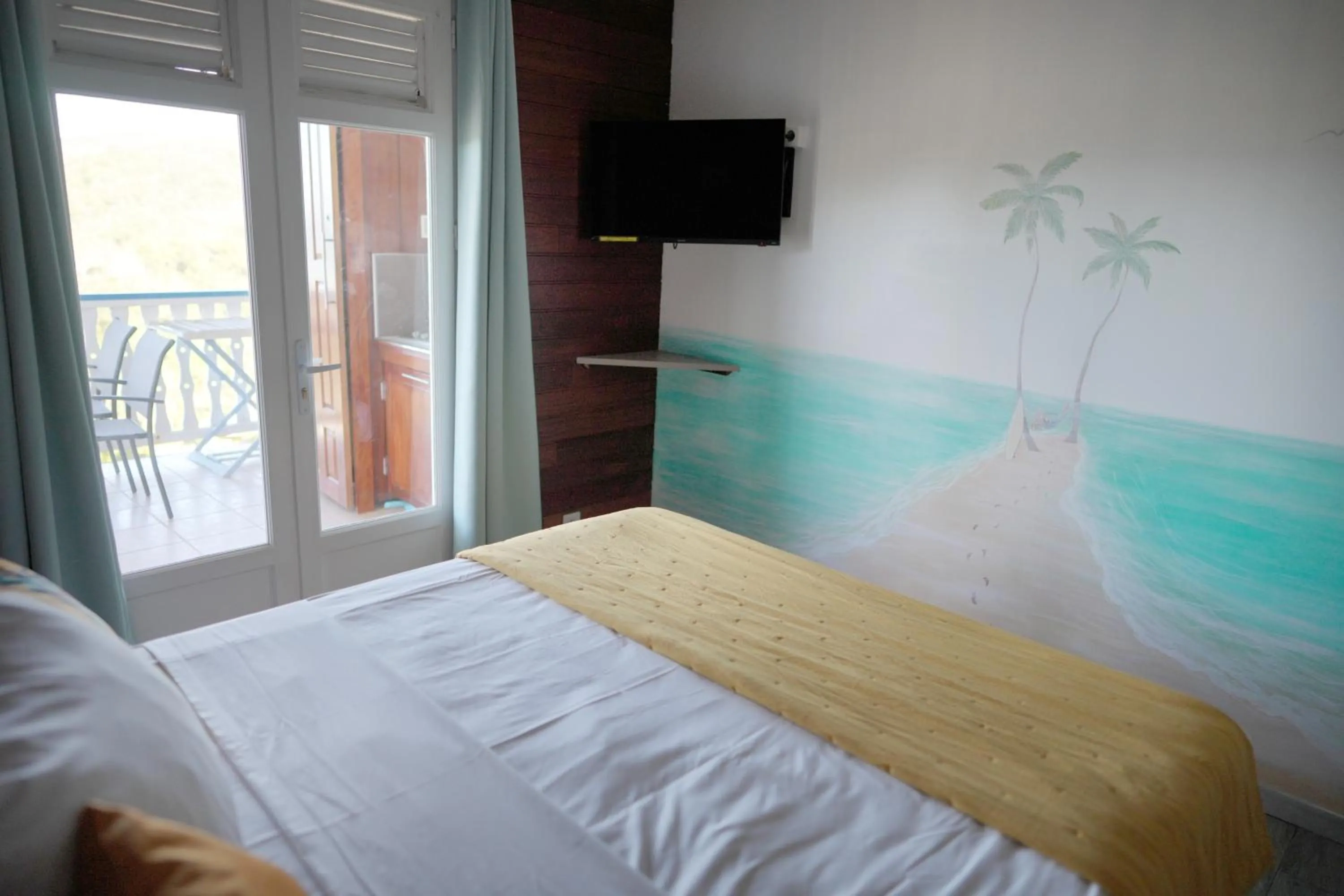 Bed in Hôtel Résidence Océane