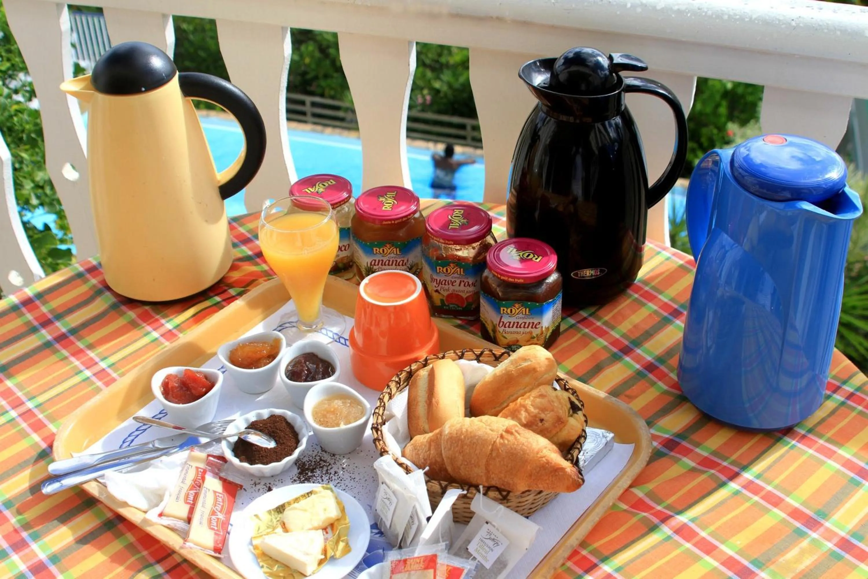 Balcony/Terrace in Hôtel Résidence Océane
