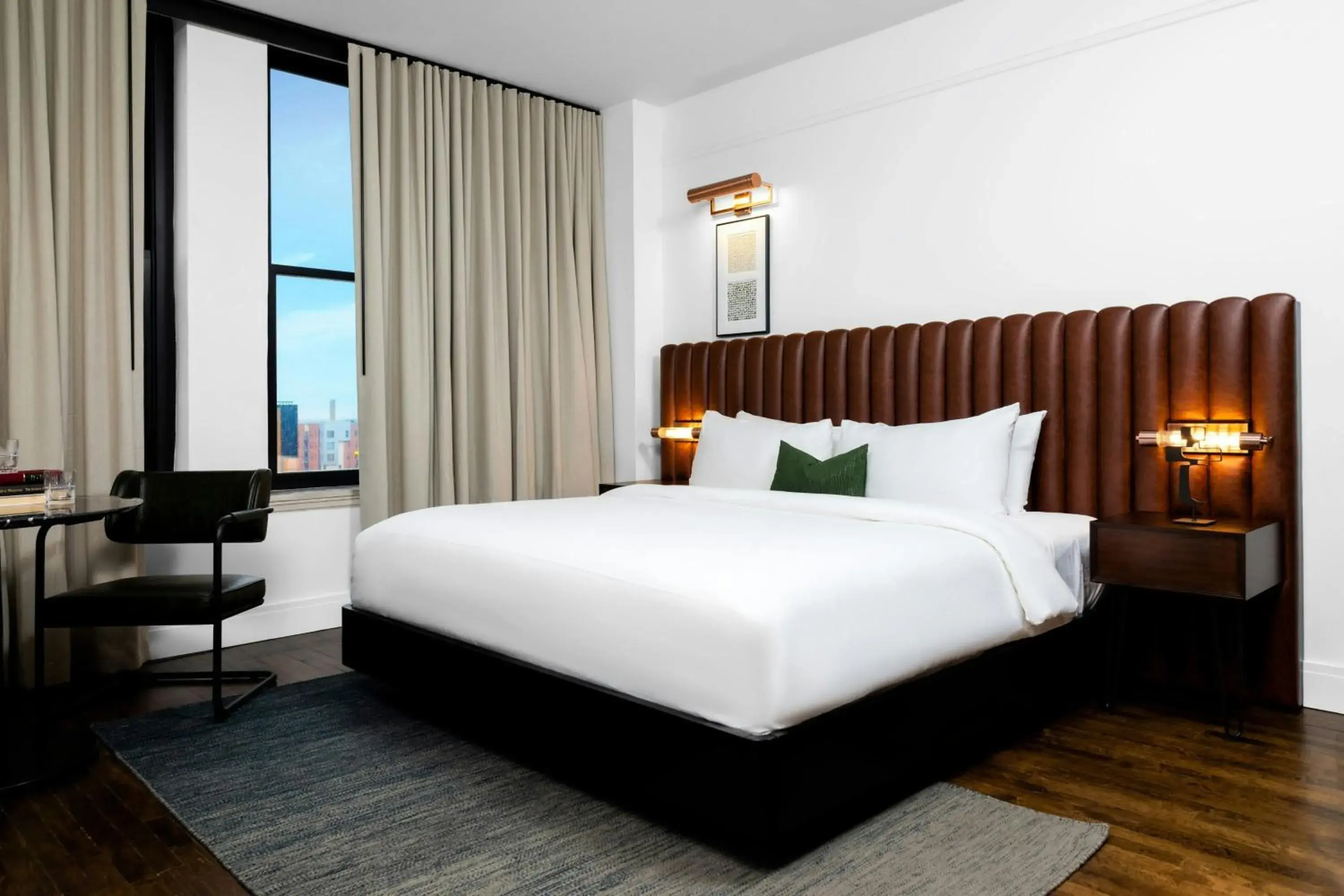 Photo of the whole room, Bed in Surety Hotel, Autograph Collection Photo of the whole room, Bed in Surety Hotel, Autograph Collection