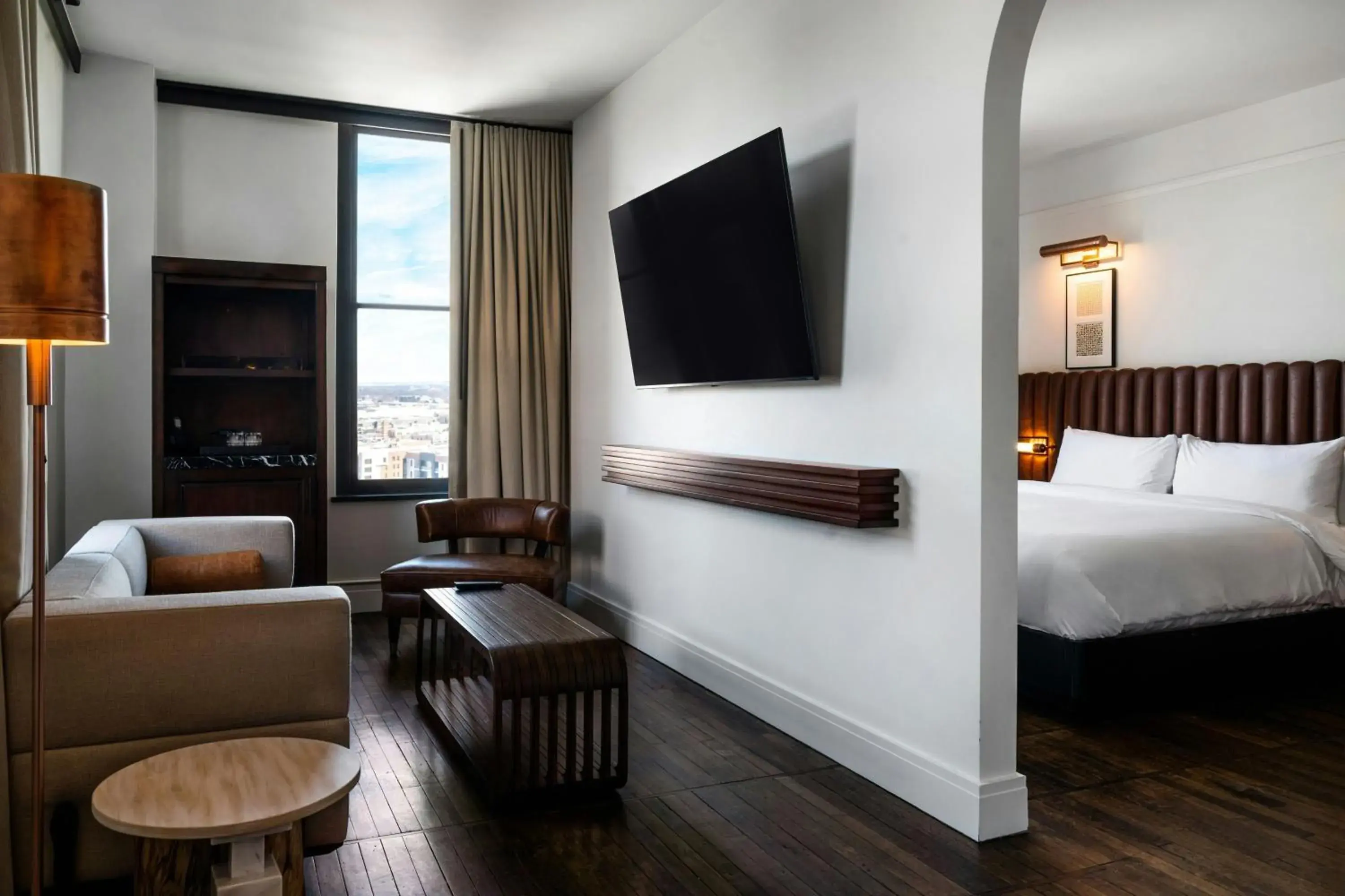 Photo of the whole room, Bed in Surety Hotel, Autograph Collection Photo of the whole room, Bed in Surety Hotel, Autograph Collection