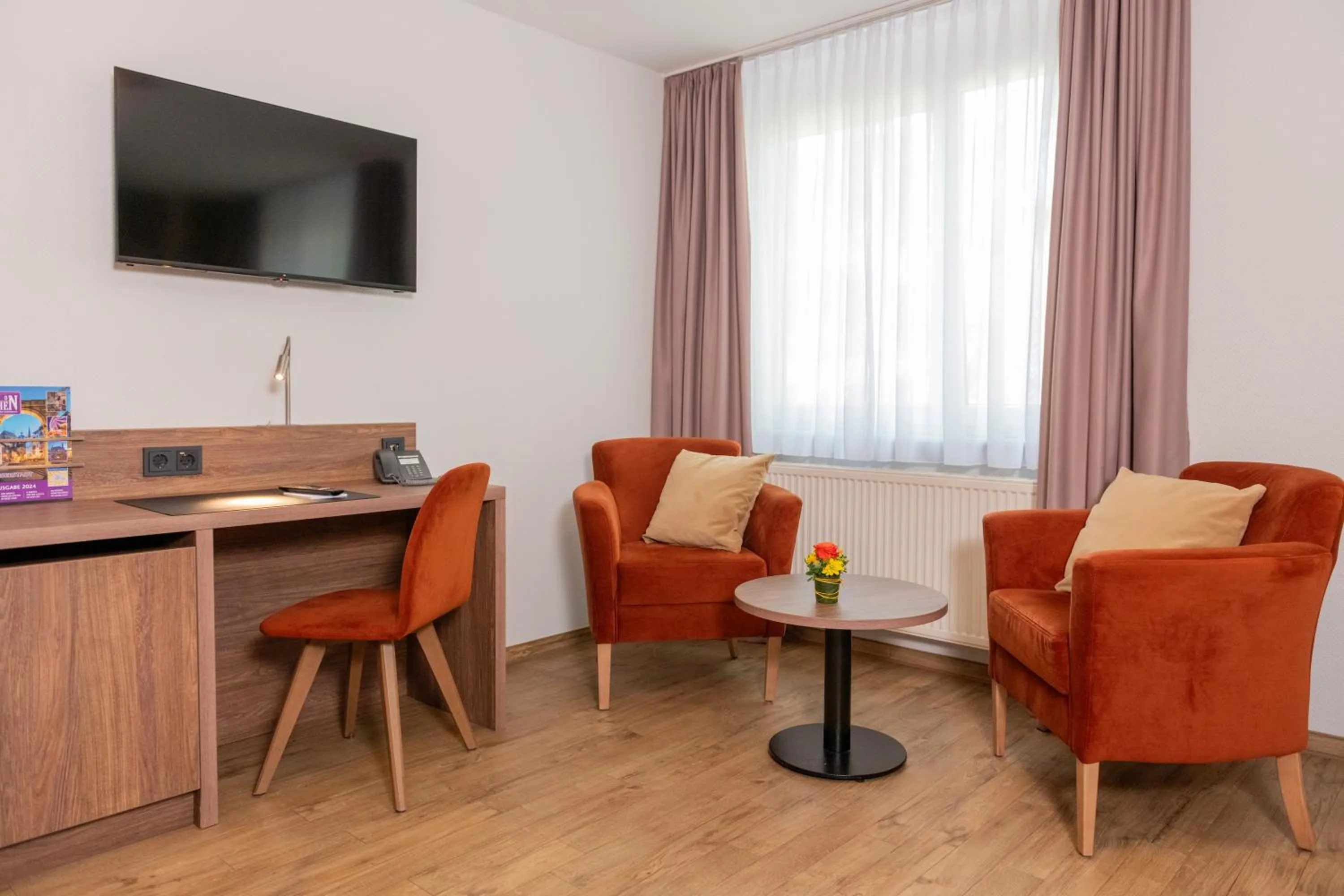 Seating area in Art Hotel Aachen