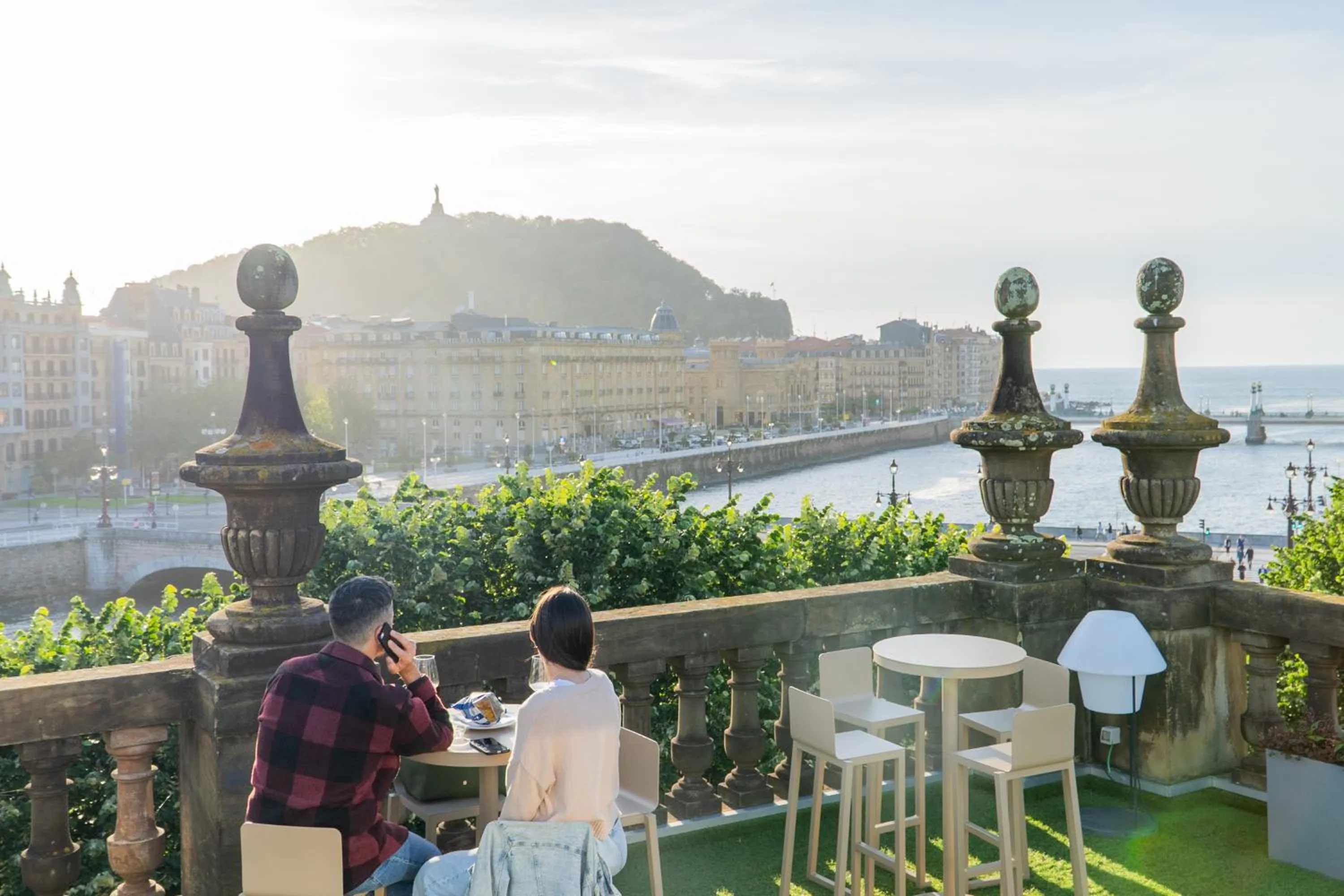 Balcony/Terrace in Abba San Sebastián Hotel