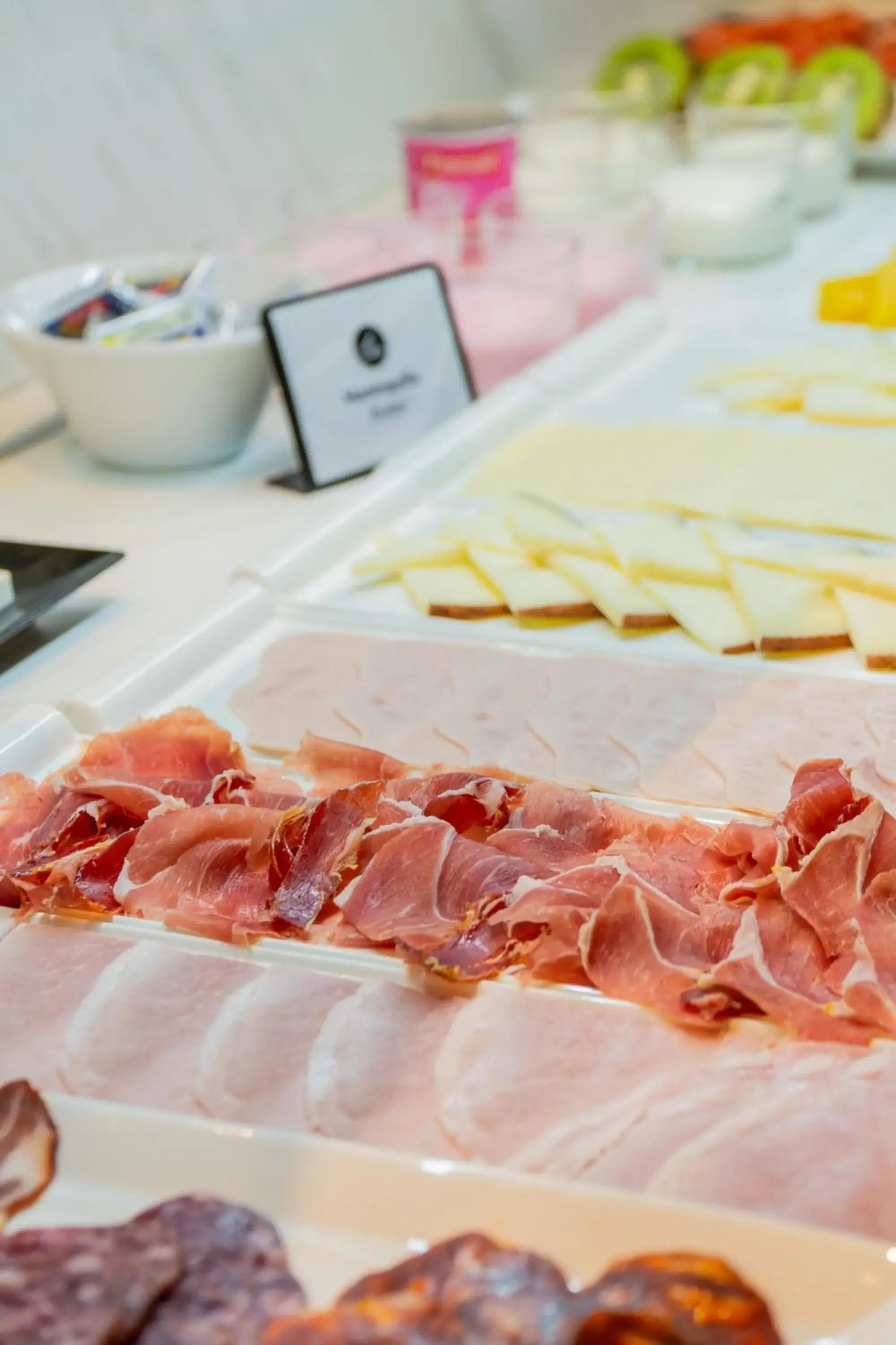 Buffet breakfast in Abba San Sebastián Hotel Buffet breakfast in Abba San Sebastián Hotel