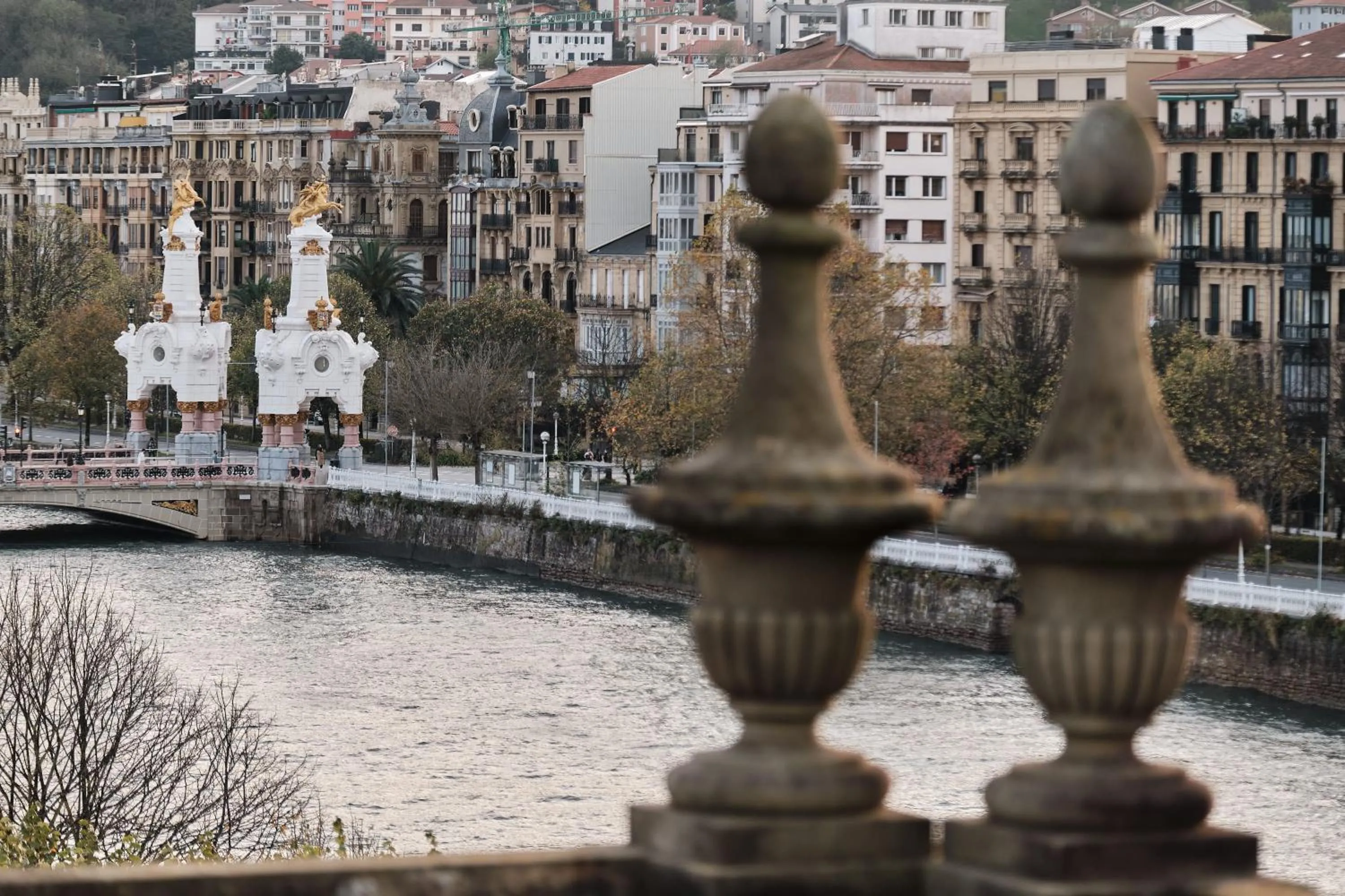 River view in Abba San Sebastián Hotel