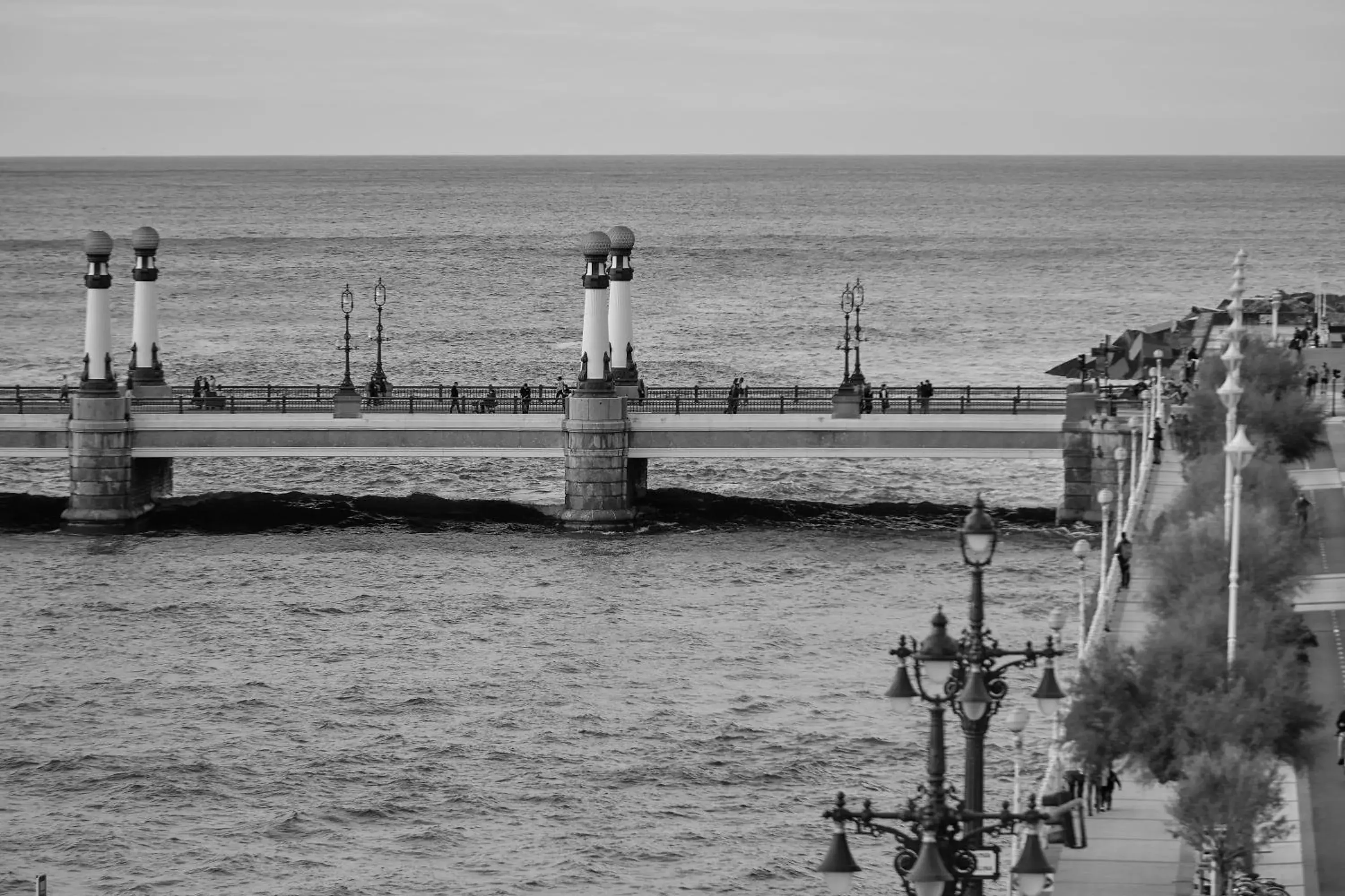 River view in Abba San Sebastián Hotel River view in Abba San Sebastián Hotel