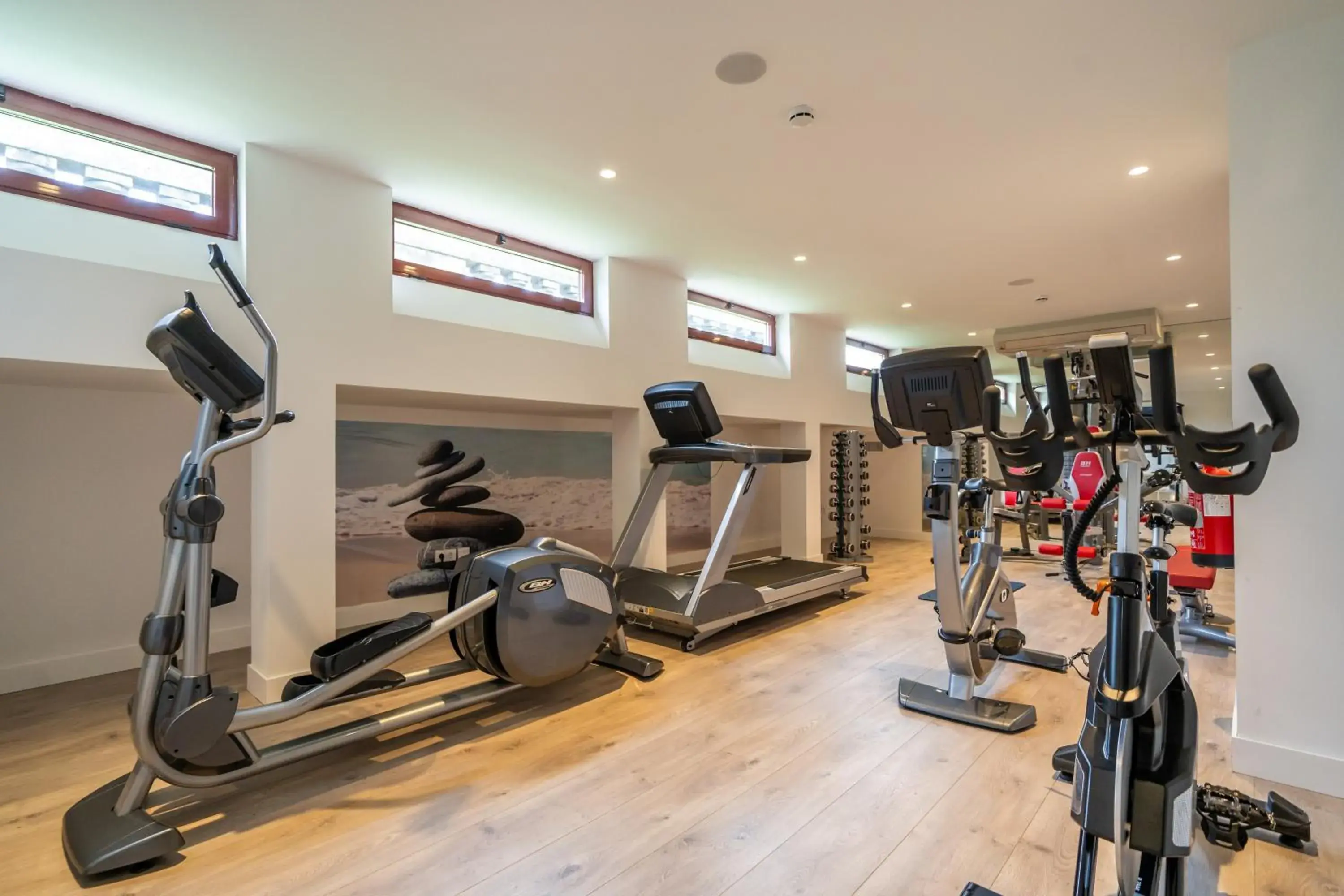 Fitness centre/facilities in Abba San Sebastián Hotel Fitness centre/facilities in Abba San Sebastián Hotel