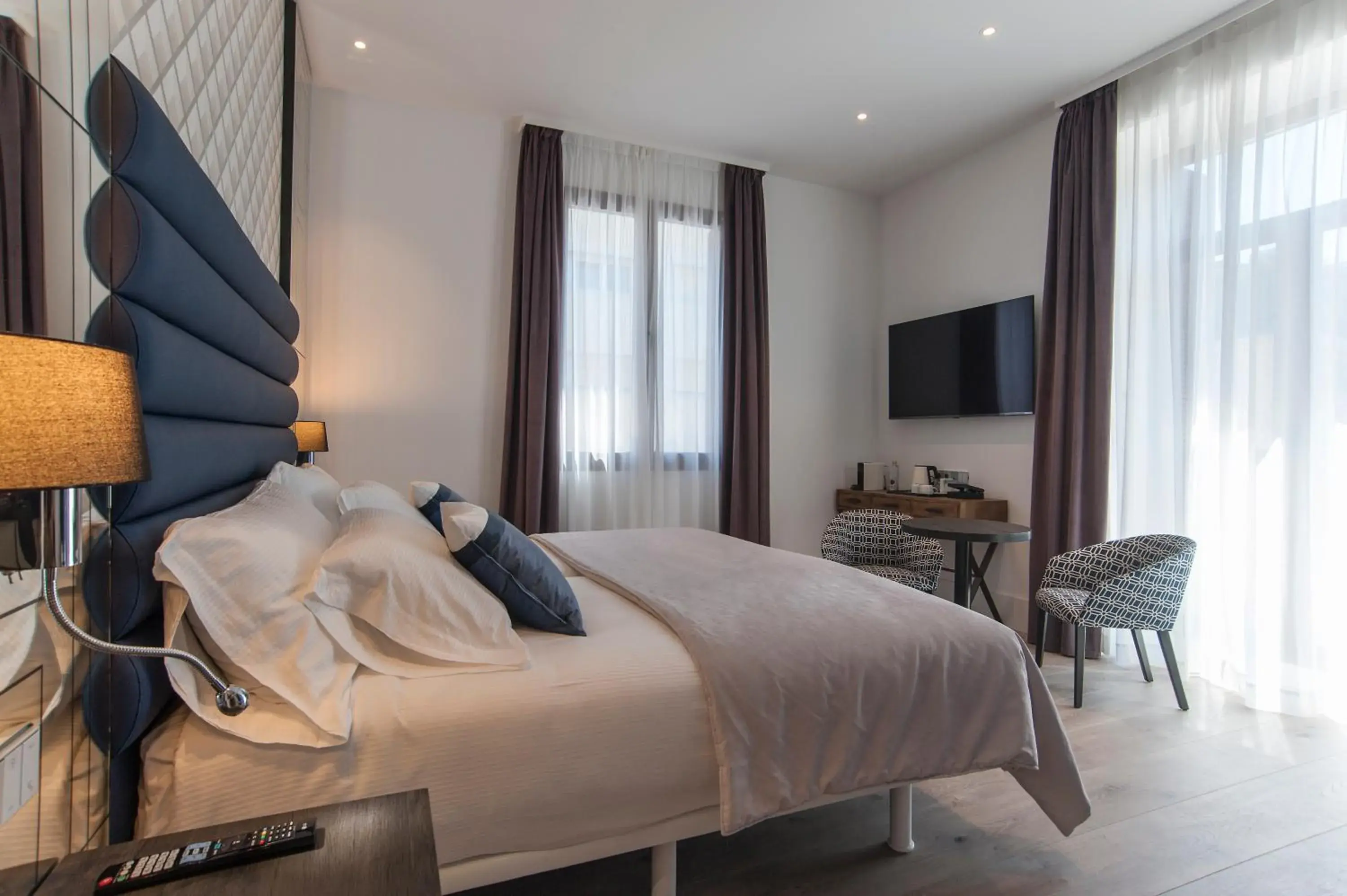 Bed in Abba San Sebastián Hotel Bed in Abba San Sebastián Hotel