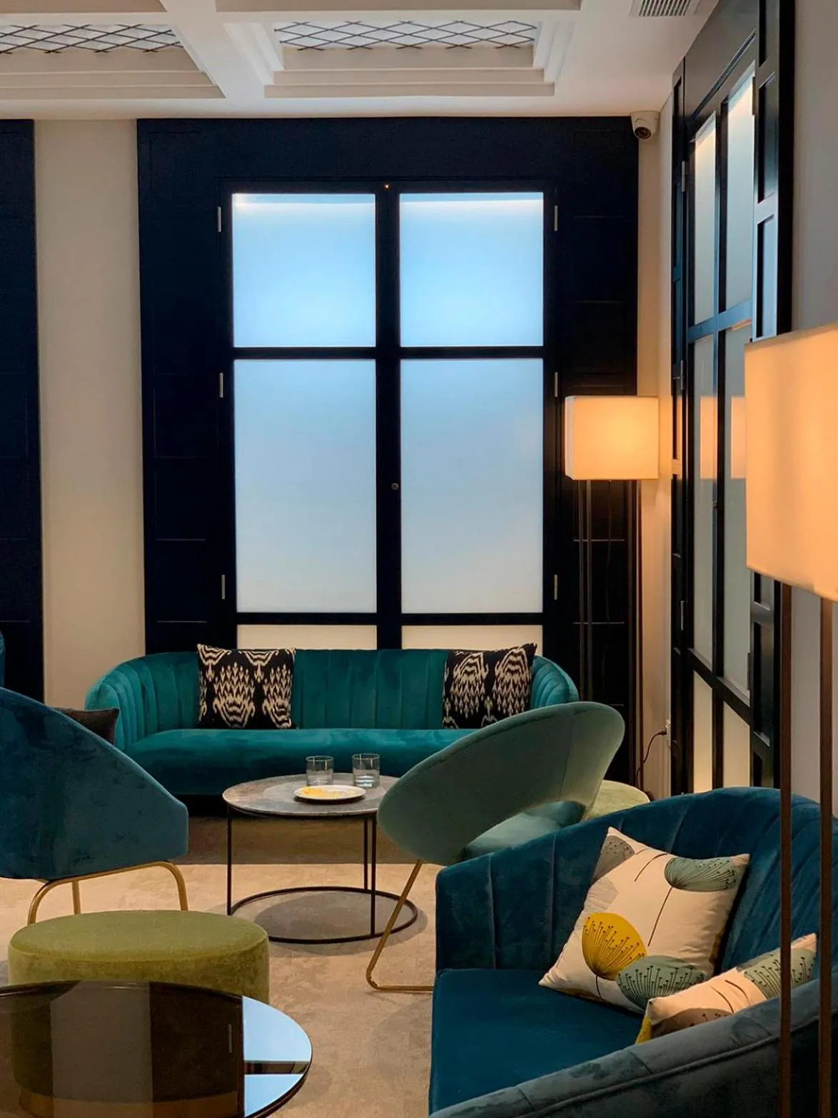 Living room in Abba San Sebastián Hotel