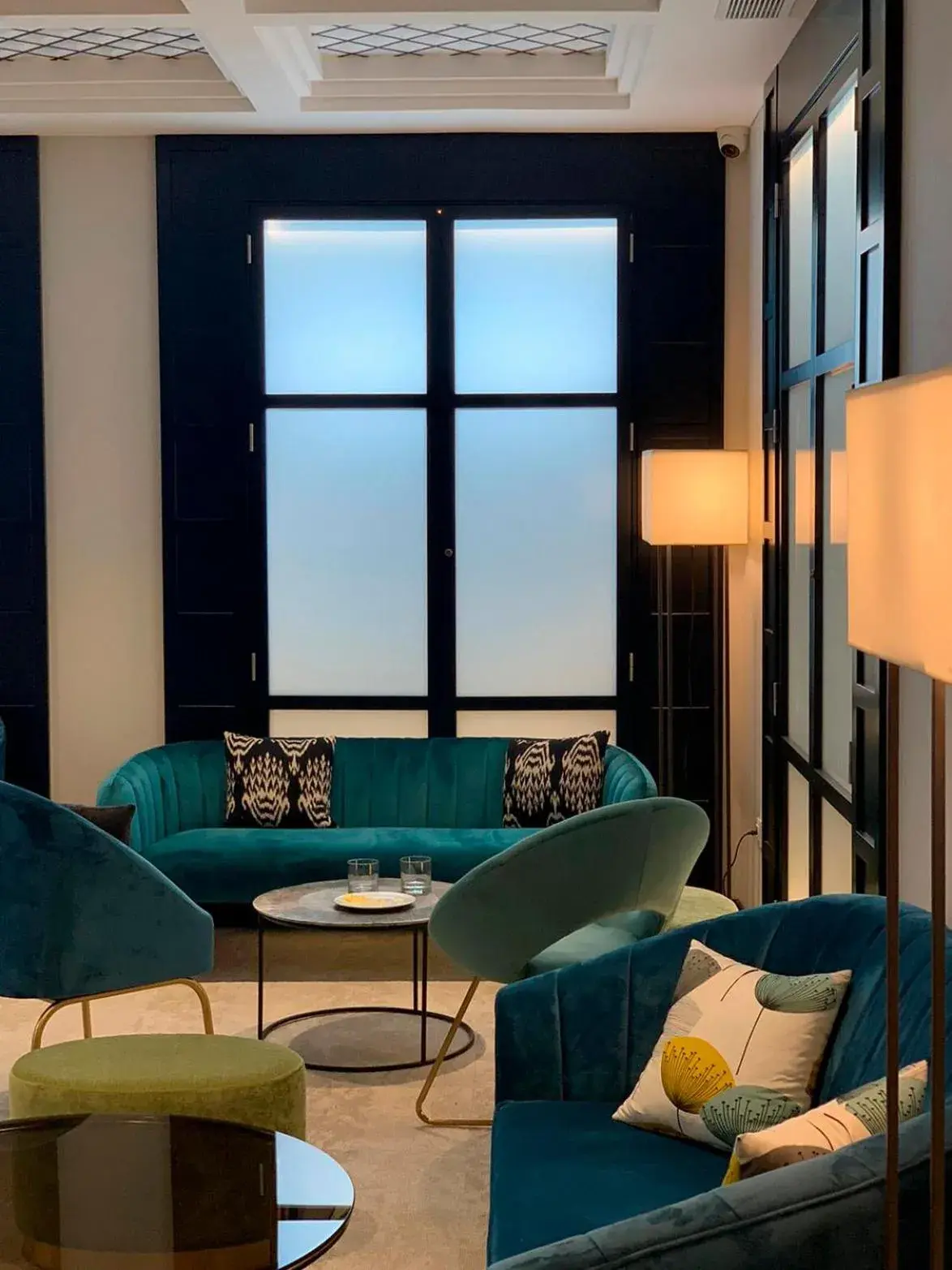 Living room in Abba San Sebastián Hotel Living room in Abba San Sebastián Hotel