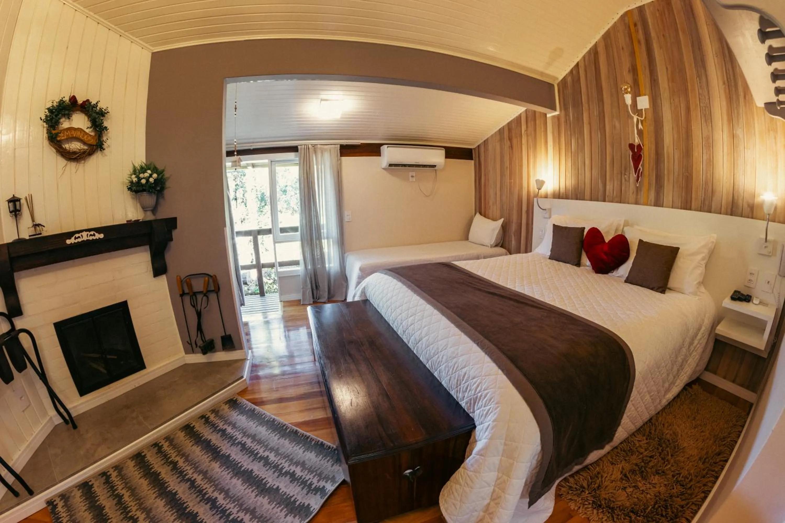 Bed in Serra Bela Eco Pousada