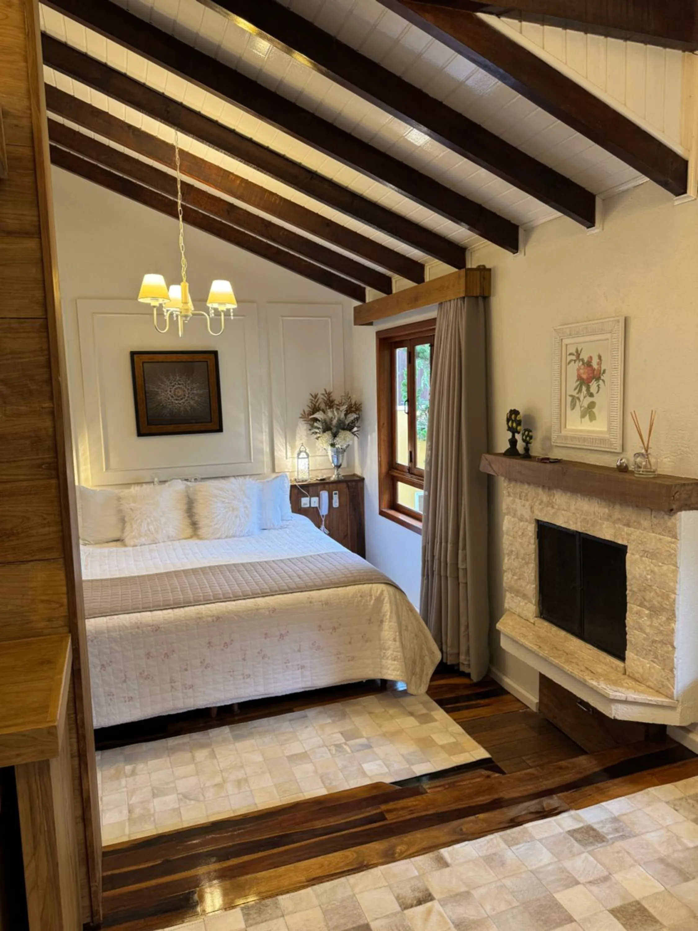 Bed in Serra Bela Eco Pousada