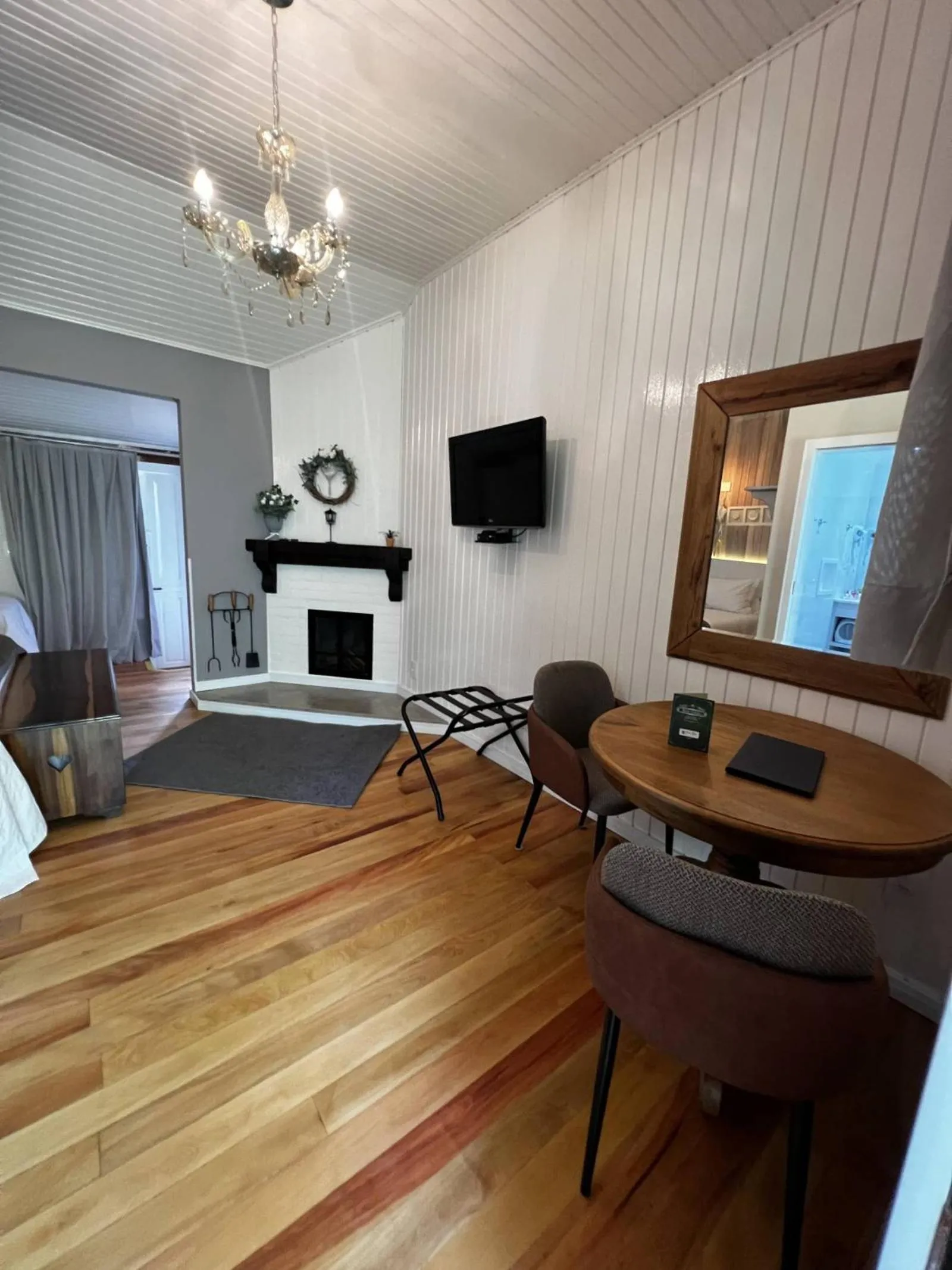 Communal lounge/ TV room in Serra Bela Eco Pousada